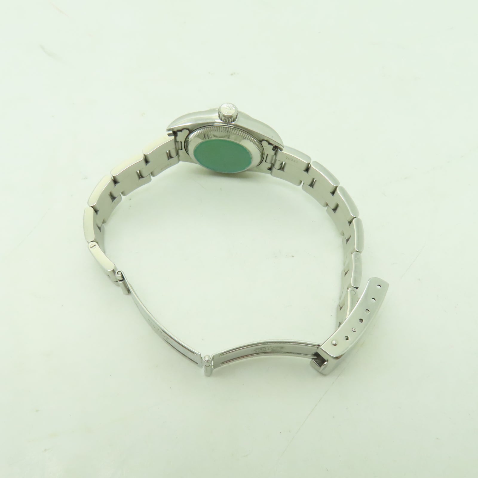 ROLEX Oyster Perpetual 26mm不鏽鋼手錶自動機芯海軍藍色
