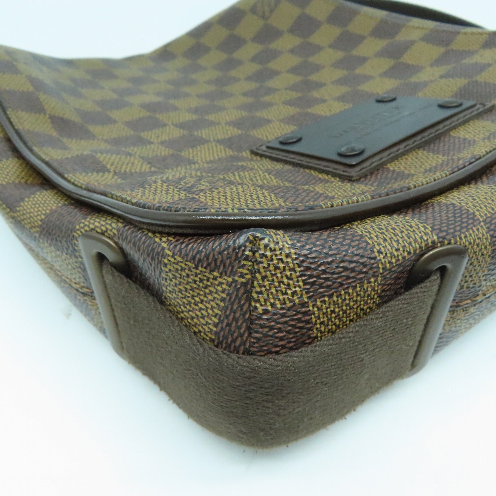 LOUIS VUITTON Damier Brooklyn PM肩背袋啡色