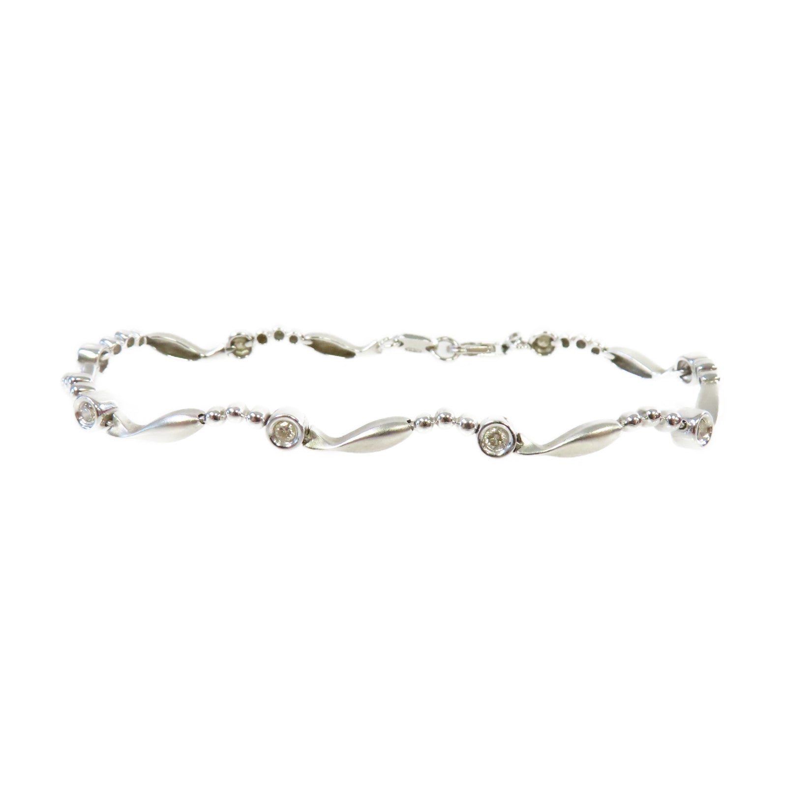 JEWELRY 18K白金/7.48g鑽石Diamond Bracelet鑽石手鏈