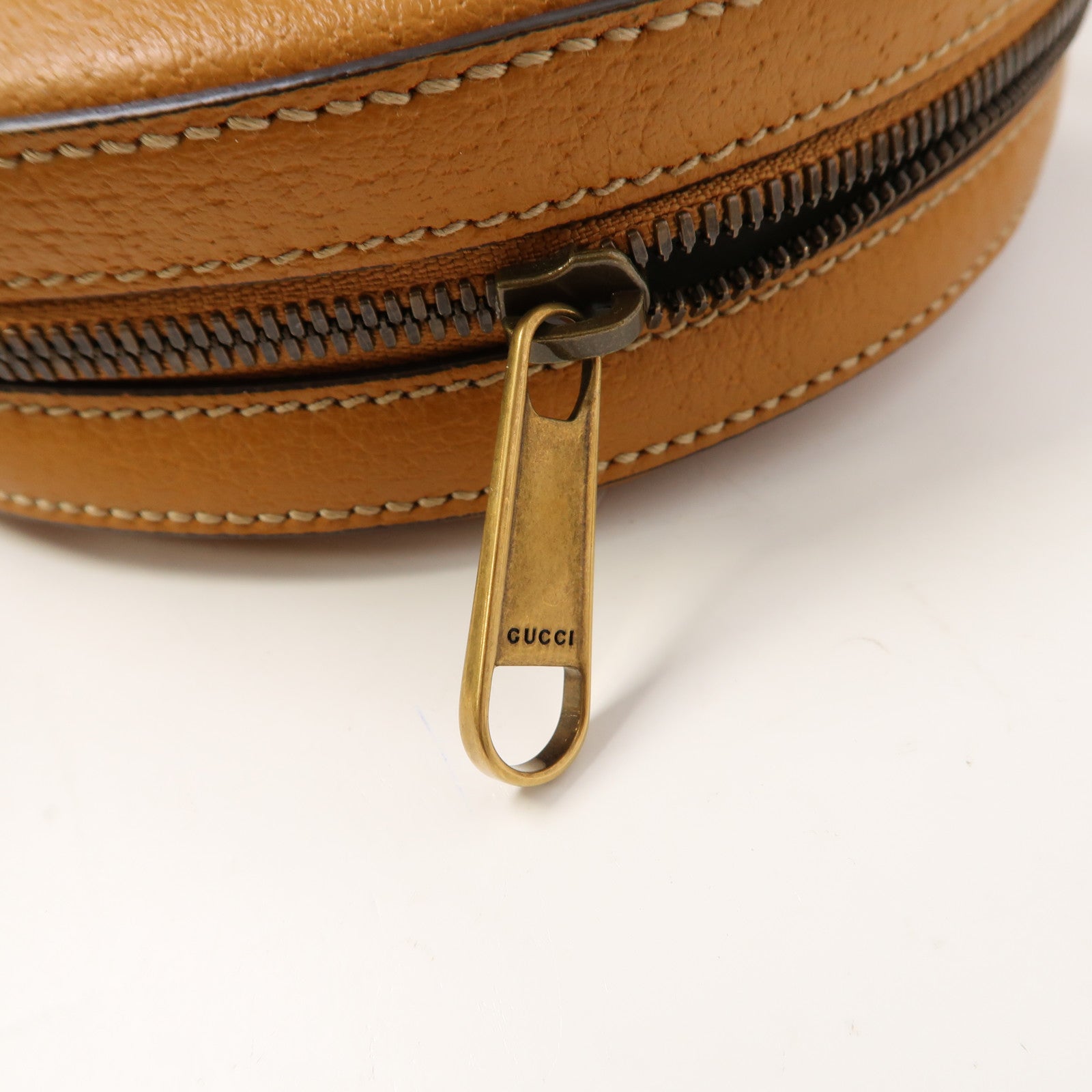 GUCCI 塗層帆布Gucci X Disney Crossbody金扣肩背袋啡色