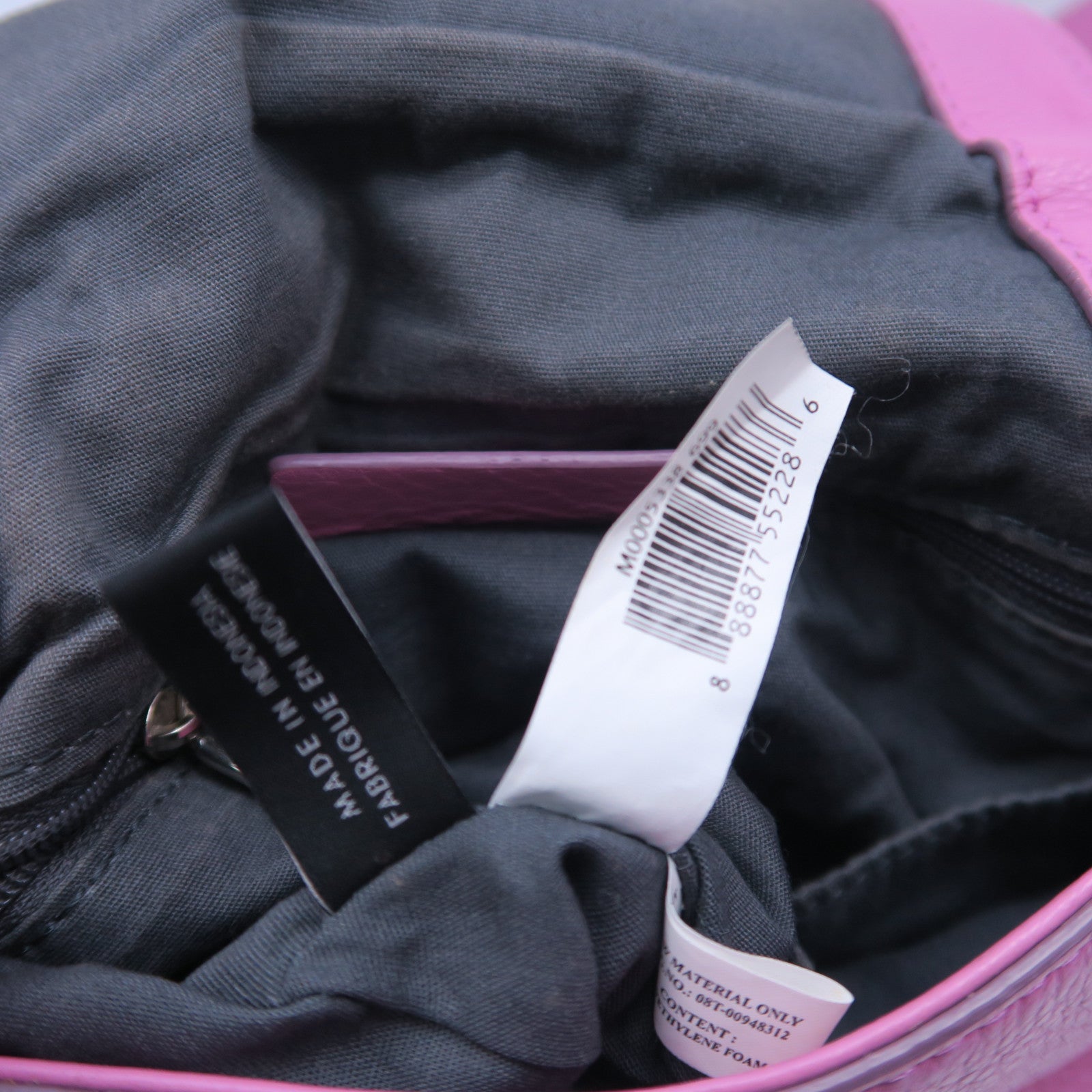 MARC BY MARC JACOBS 牛皮皮革Shoulder Bag銀扣肩背袋粉紅色