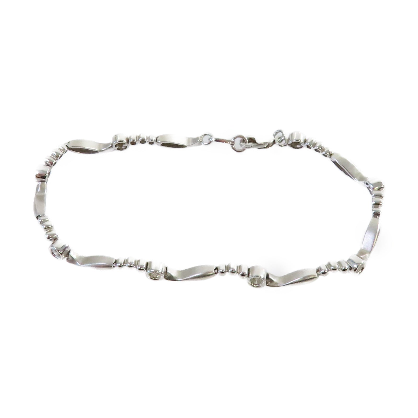 JEWELRY 18K白金/7.48g鑽石Diamond Bracelet鑽石手鏈