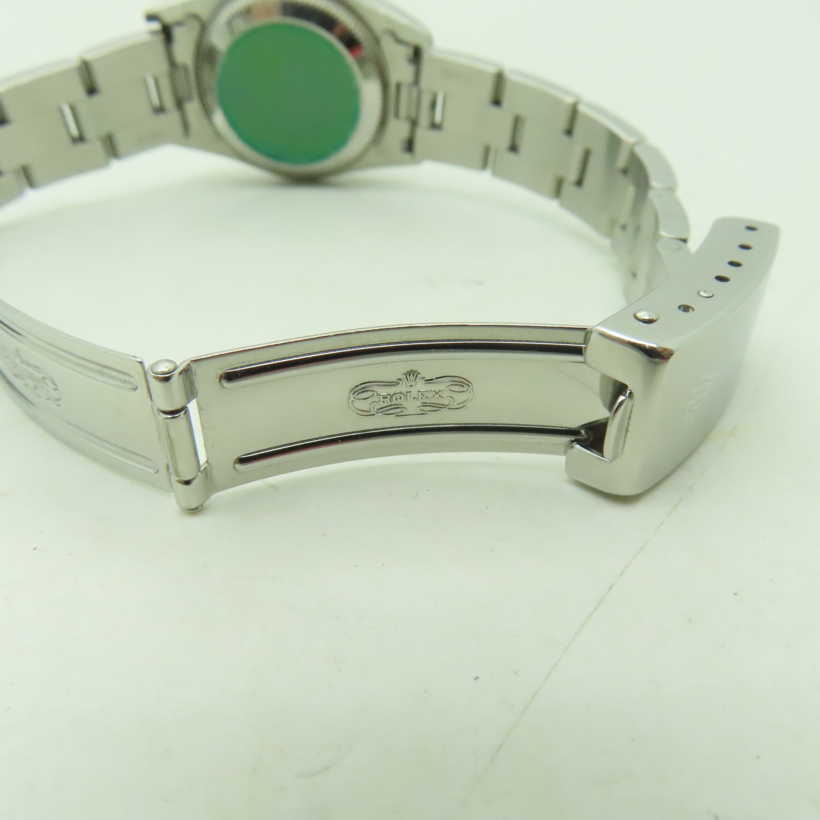 ROLEX Oyster Perpetual 26mm不鏽鋼手錶自動機芯海軍藍色