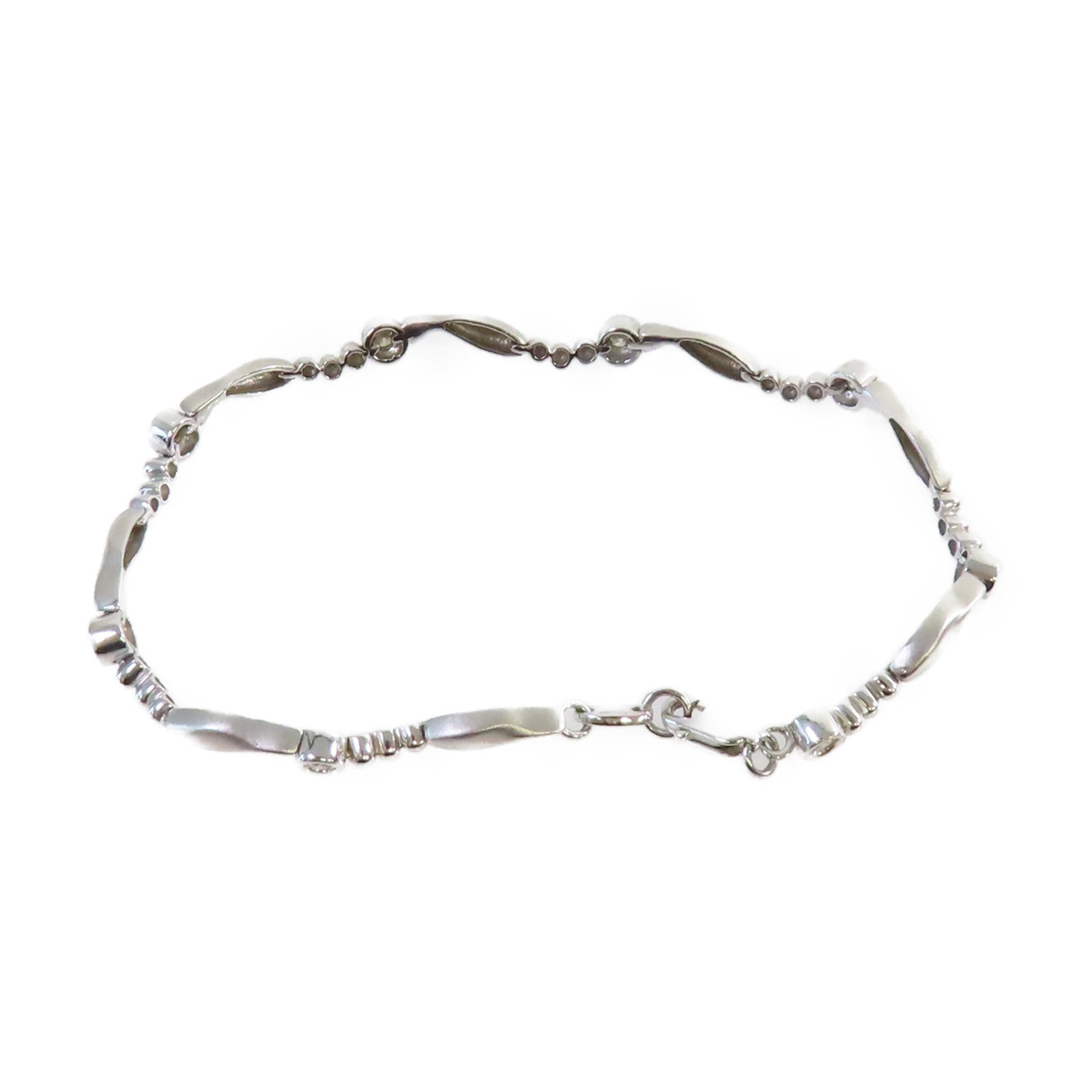 JEWELRY 18K白金/7.48g鑽石Diamond Bracelet鑽石手鏈