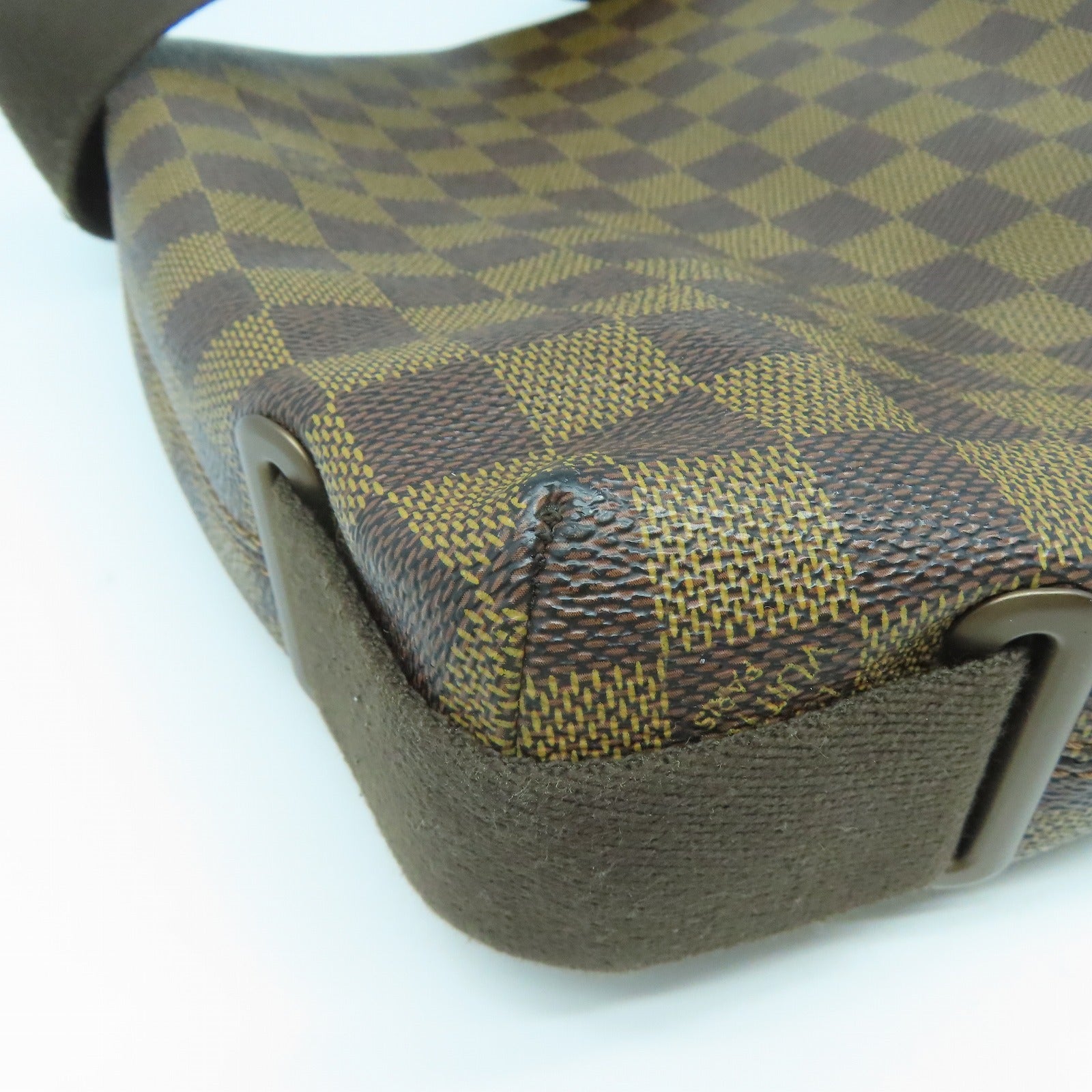 LOUIS VUITTON Damier Brooklyn PM肩背袋啡色