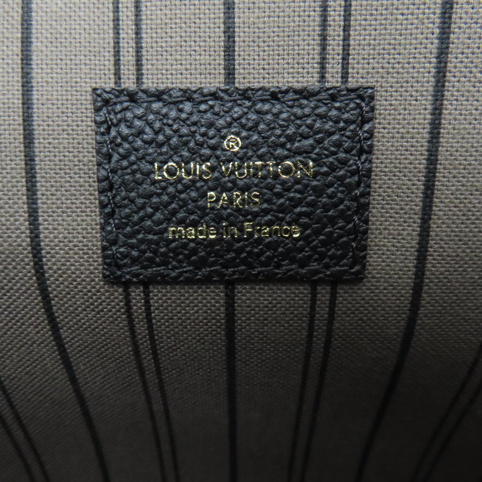 LOUIS VUITTON Monogram Empreinte Pochette Metis金扣手挽肩背兩用袋黑色