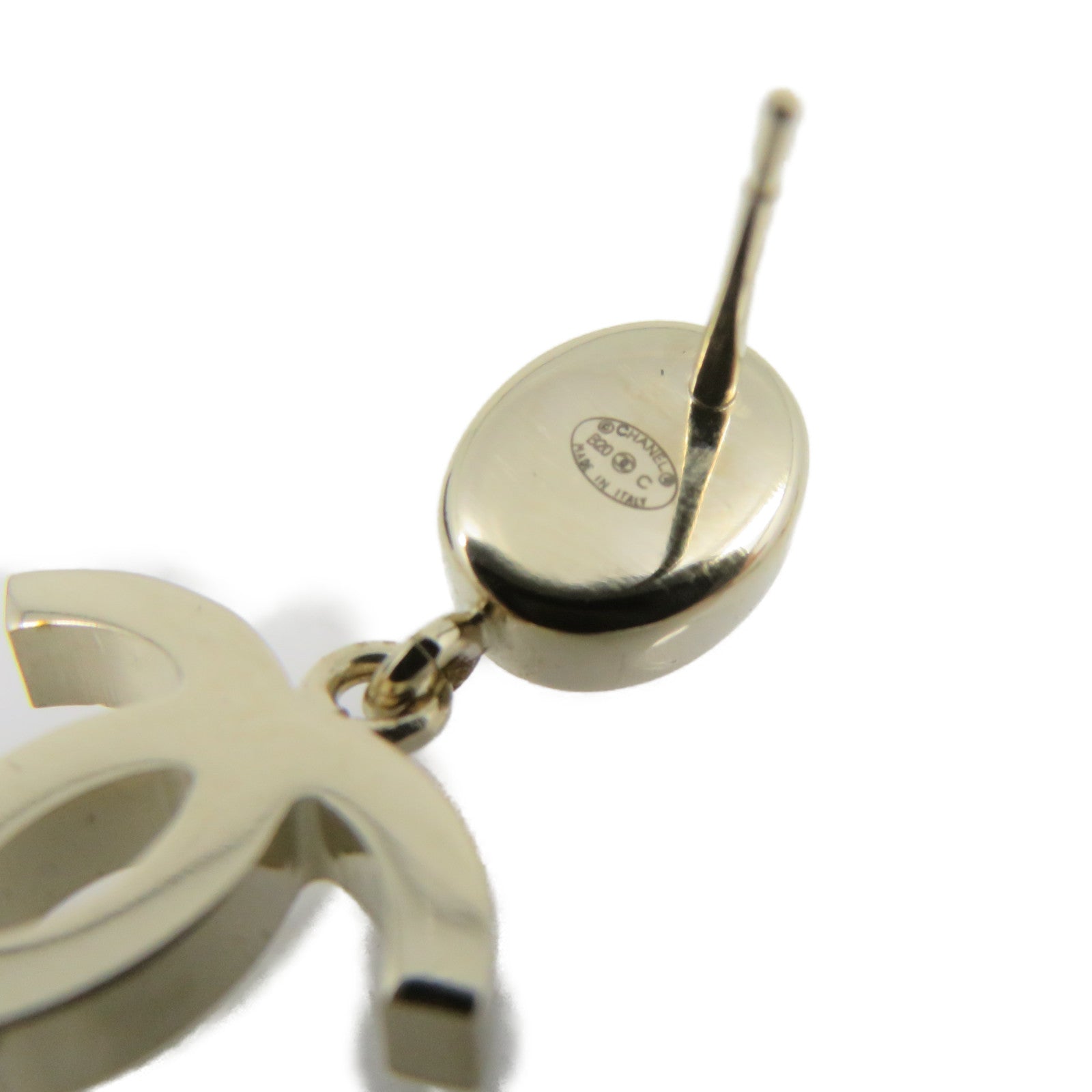 CHANEL 金属/水晶CC Earrings耳环