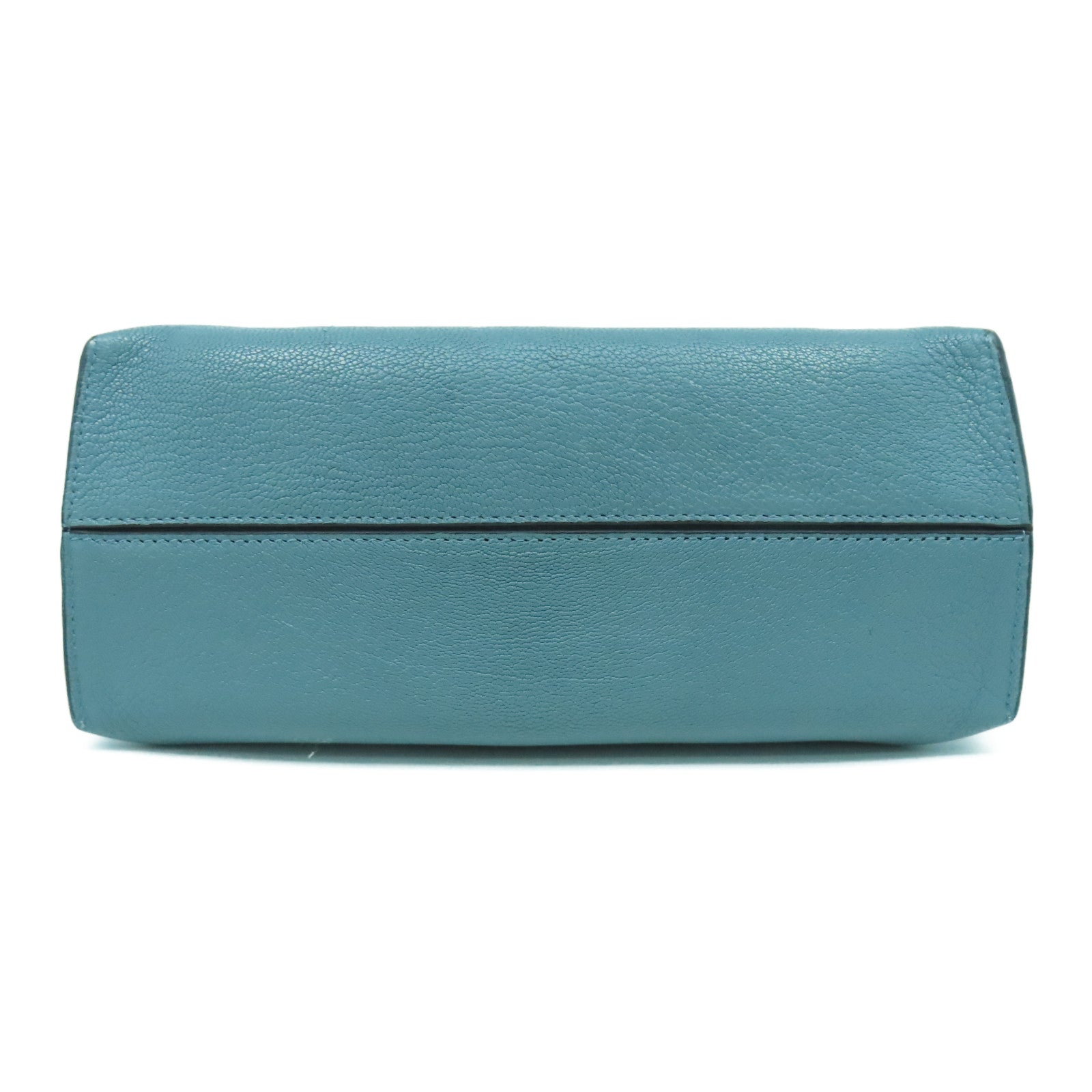 LOEWE 牛皮皮革Avenue Shoulder Bag金扣鏈帶肩背袋淺藍色
