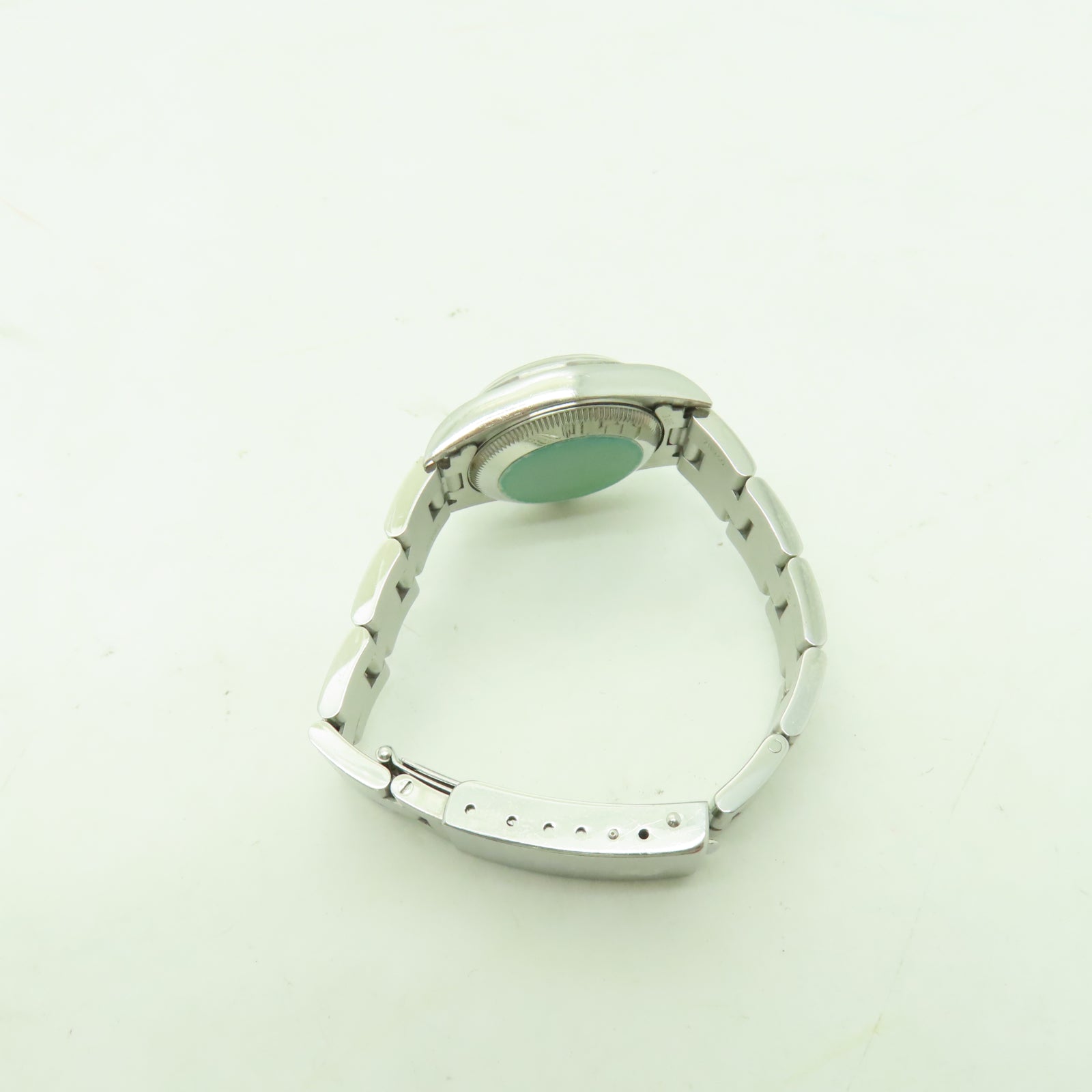 ROLEX Oyster Perpetual 26mm不鏽鋼手錶自動機芯海軍藍色