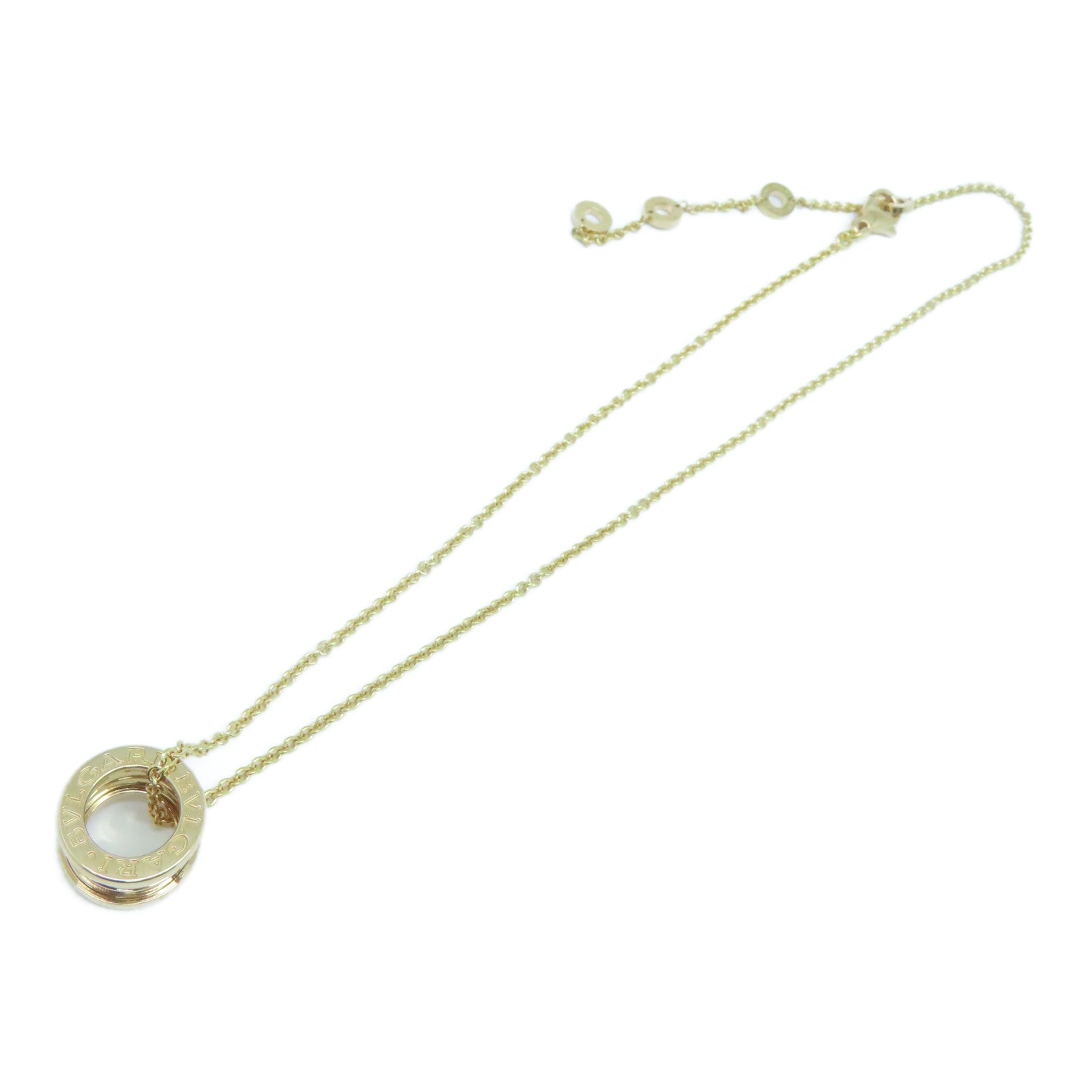 BVLGARI 18K玫瑰金B-zero1 Necklace