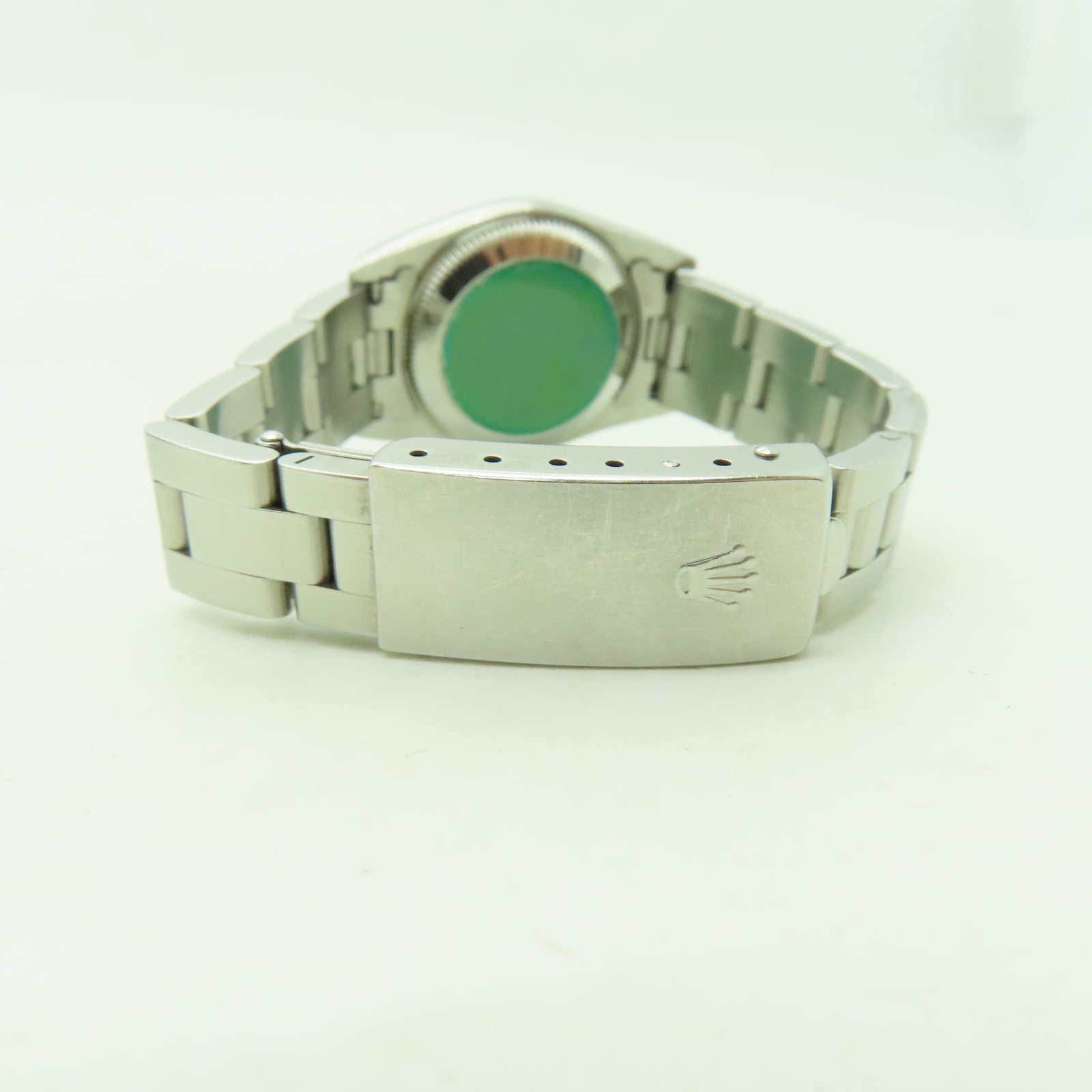 ROLEX Oyster Perpetual 26mm不鏽鋼手錶自動機芯海軍藍色