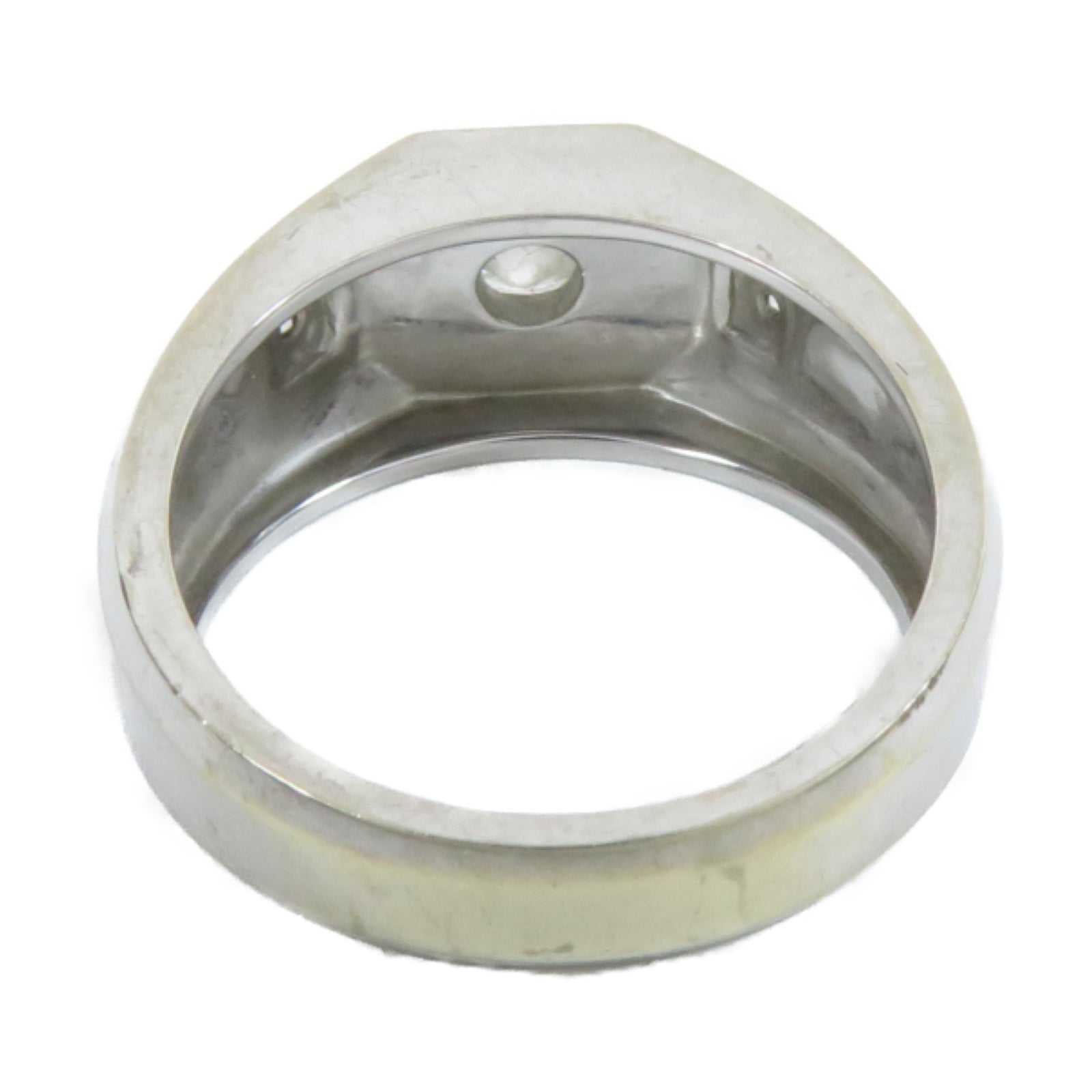 JEWELRY 18K白金Diamond Ring 0.415ct/0.053ct鑽石戒指US#8.25