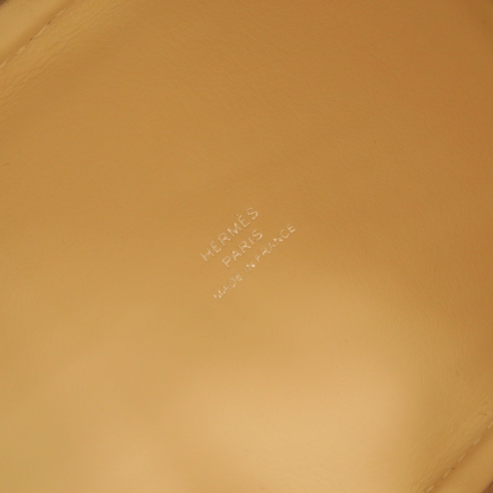 HERMES Swift皮革Picotin Micro Bag银扣手挽袋白色/绿色