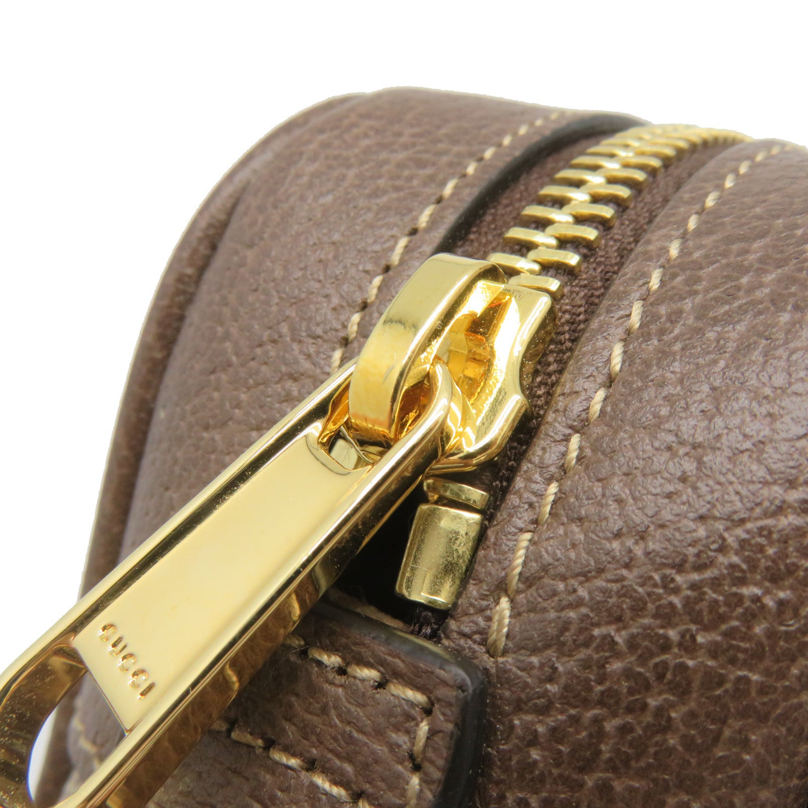 GUCCI 塗層帆布Ophidia GG Supreme金扣肩背袋啡色