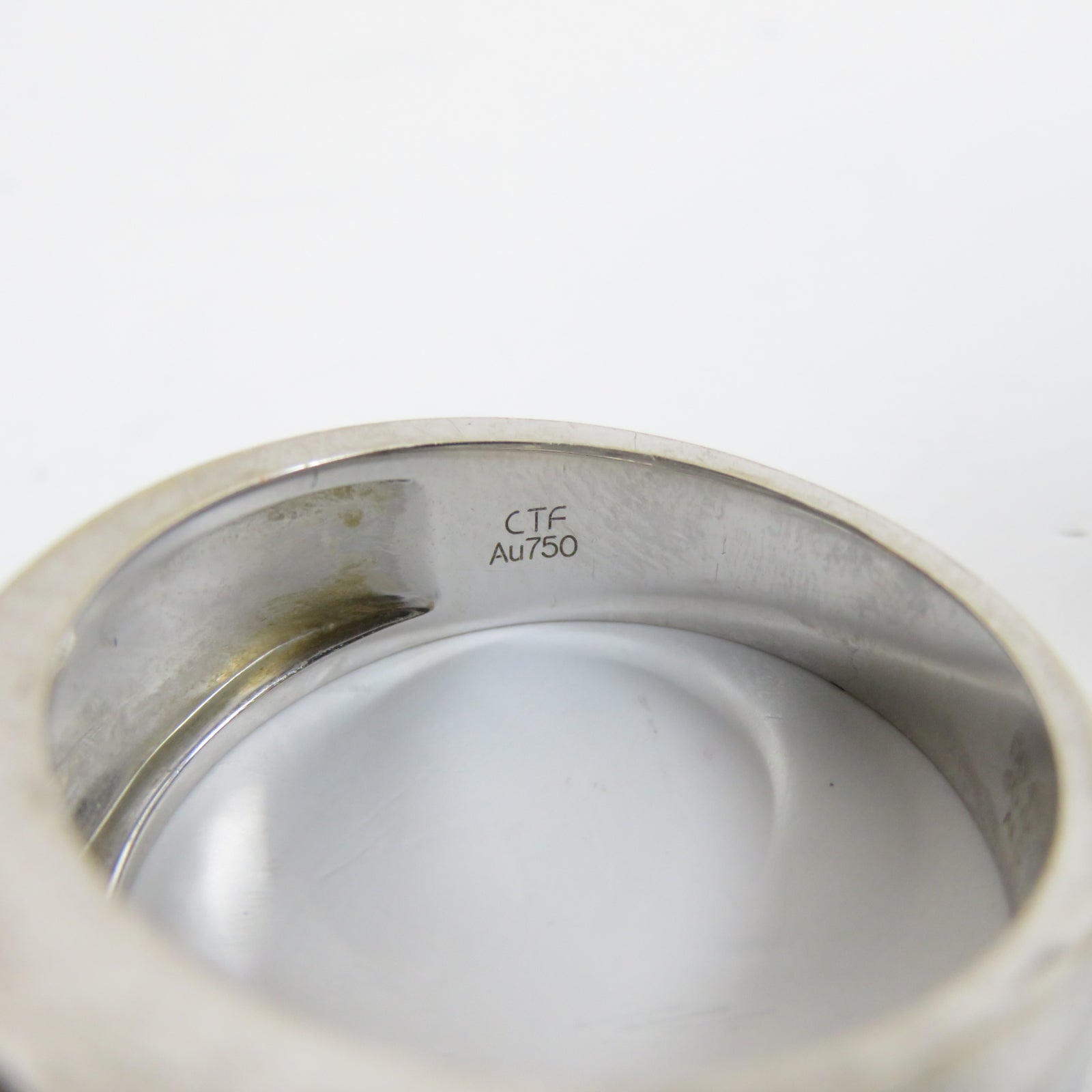 JEWELRY 18K白金Diamond Ring 0.415ct/0.053ct鑽石戒指US#8.25