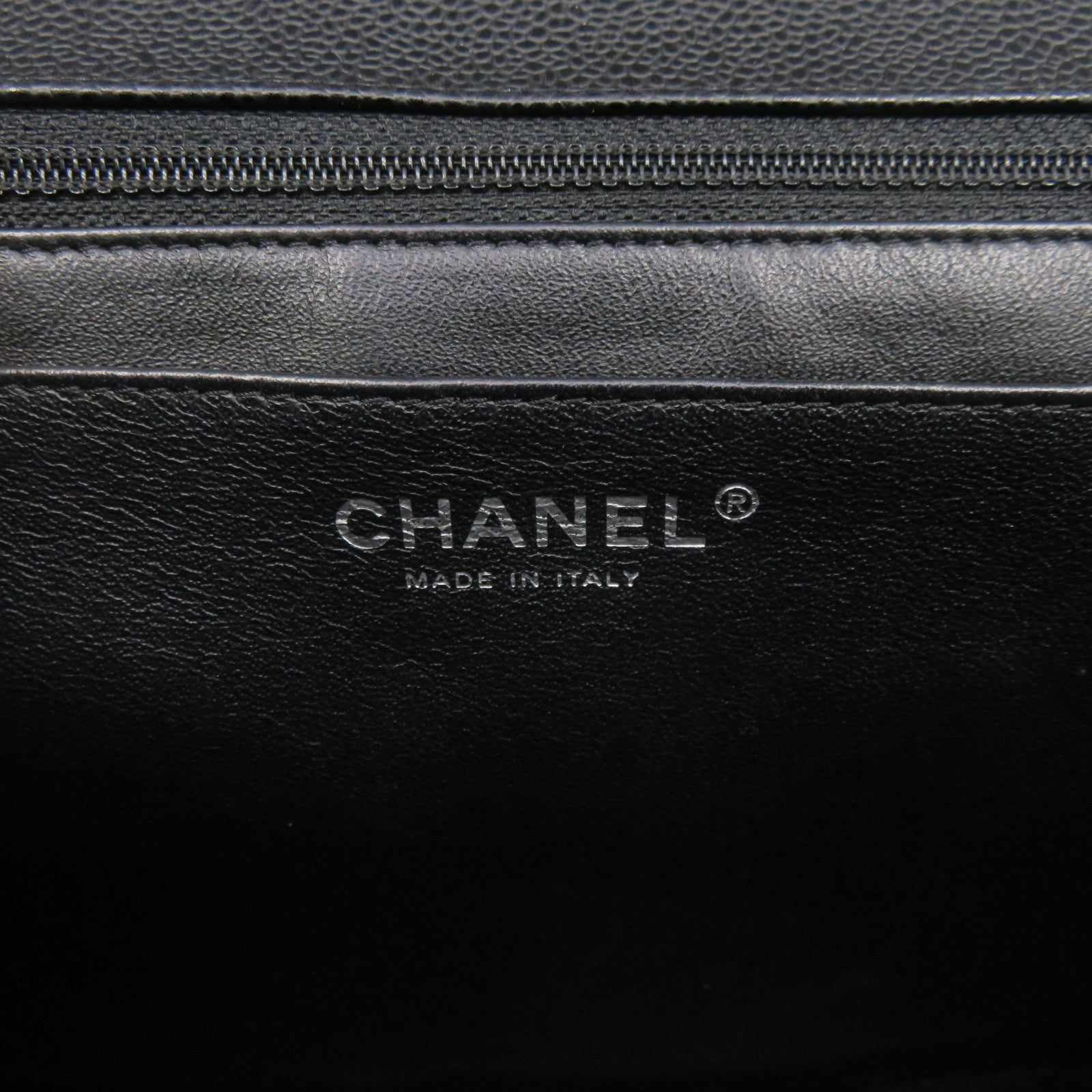 CHANEL [Sharp Reduction Offer] Lingge Cowhide Leather Chain Shoulder Silver Buckle Chain Belt Shoulder Bag Black