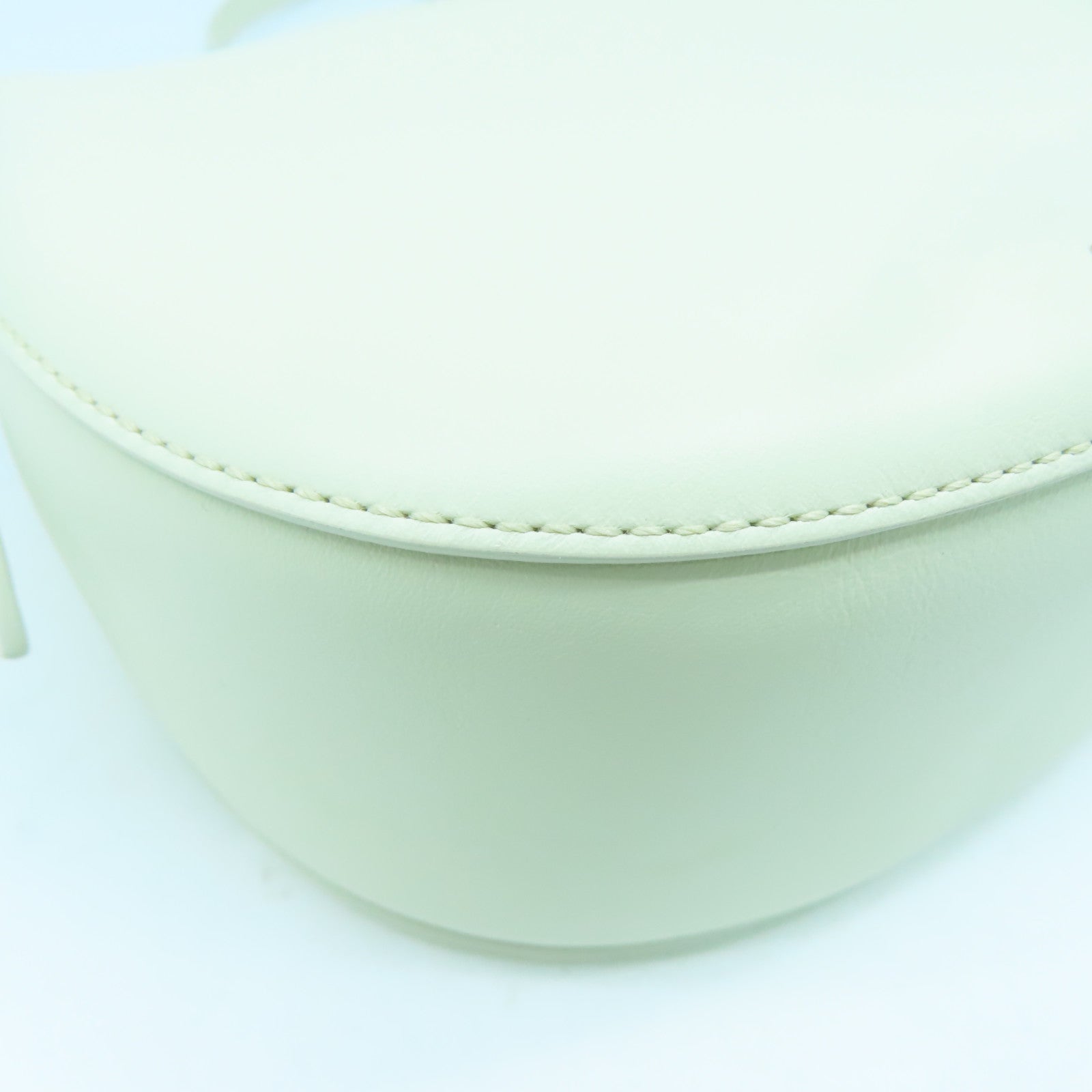 Chloe 牛皮皮革2 Way Shoulder金扣手挽肩背兩用袋白色