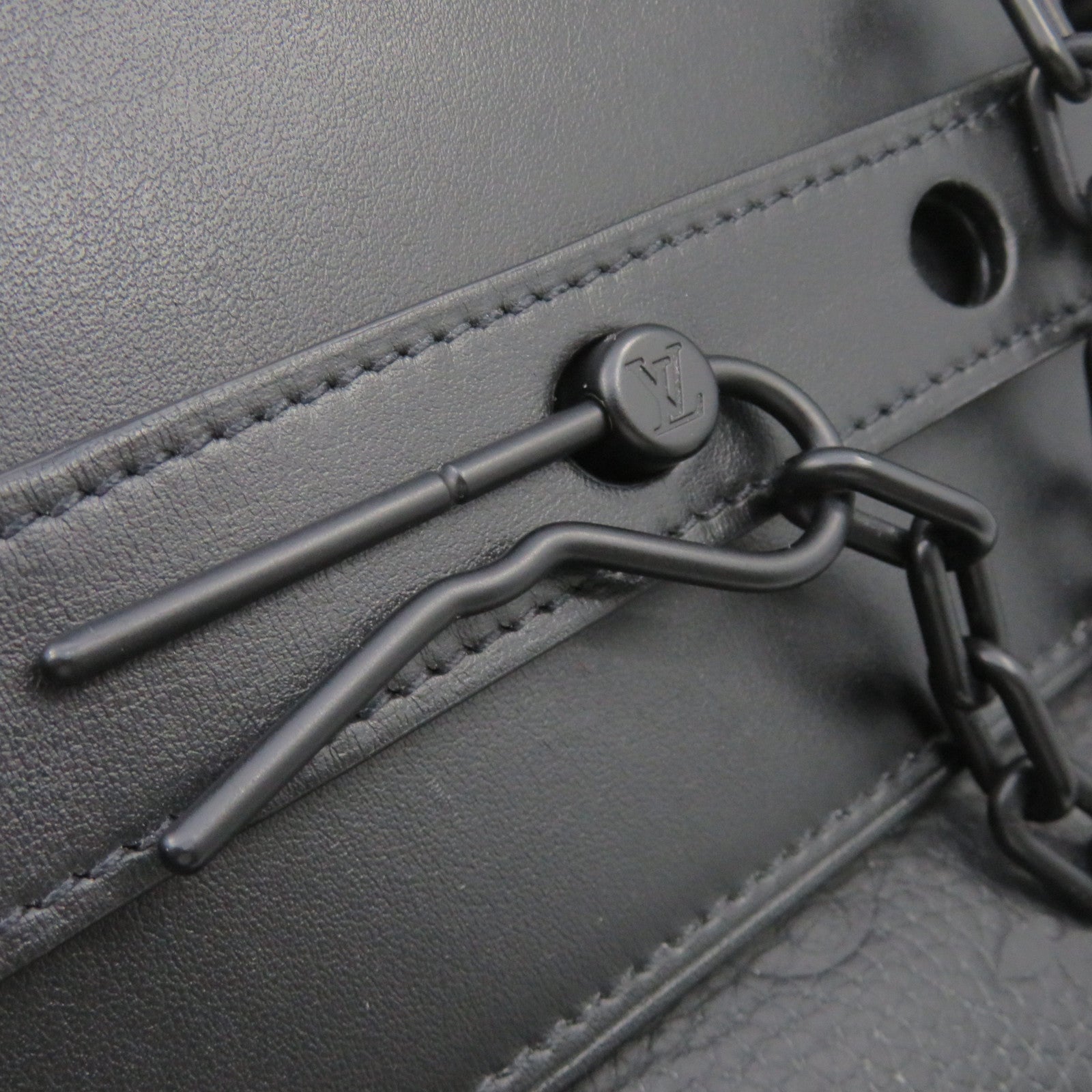 LOUIS VUITTON 【激減優惠】牛皮皮革Steamer PM 2way Shoulder Bag手挽肩背兩用袋黑色