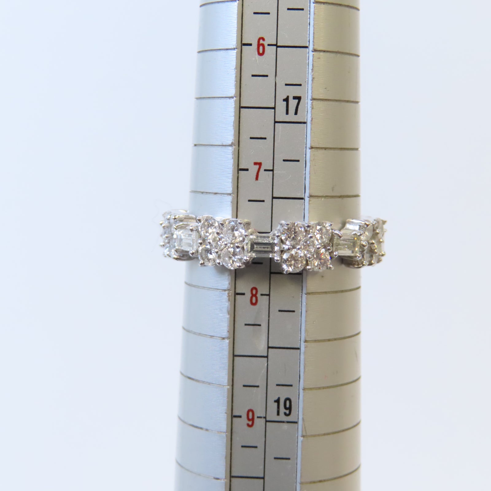JEWELRY 18K白金Ring 2.0ct鑽石戒指US#7.5