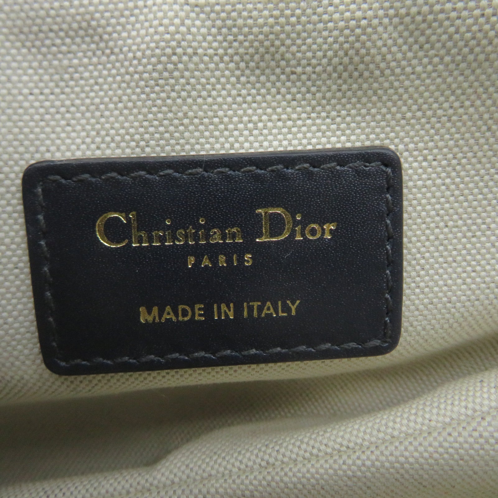 Dior canvas Mini Saddle Hand Bag royal blue