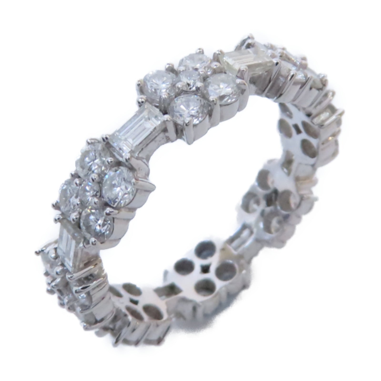 JEWELRY 18K白金Ring 2.0ct鑽石戒指US#7.5