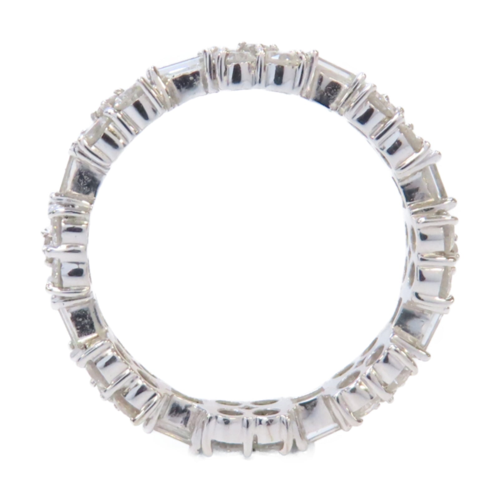 JEWELRY 18K白金Ring 2.0ct鑽石戒指US#7.5