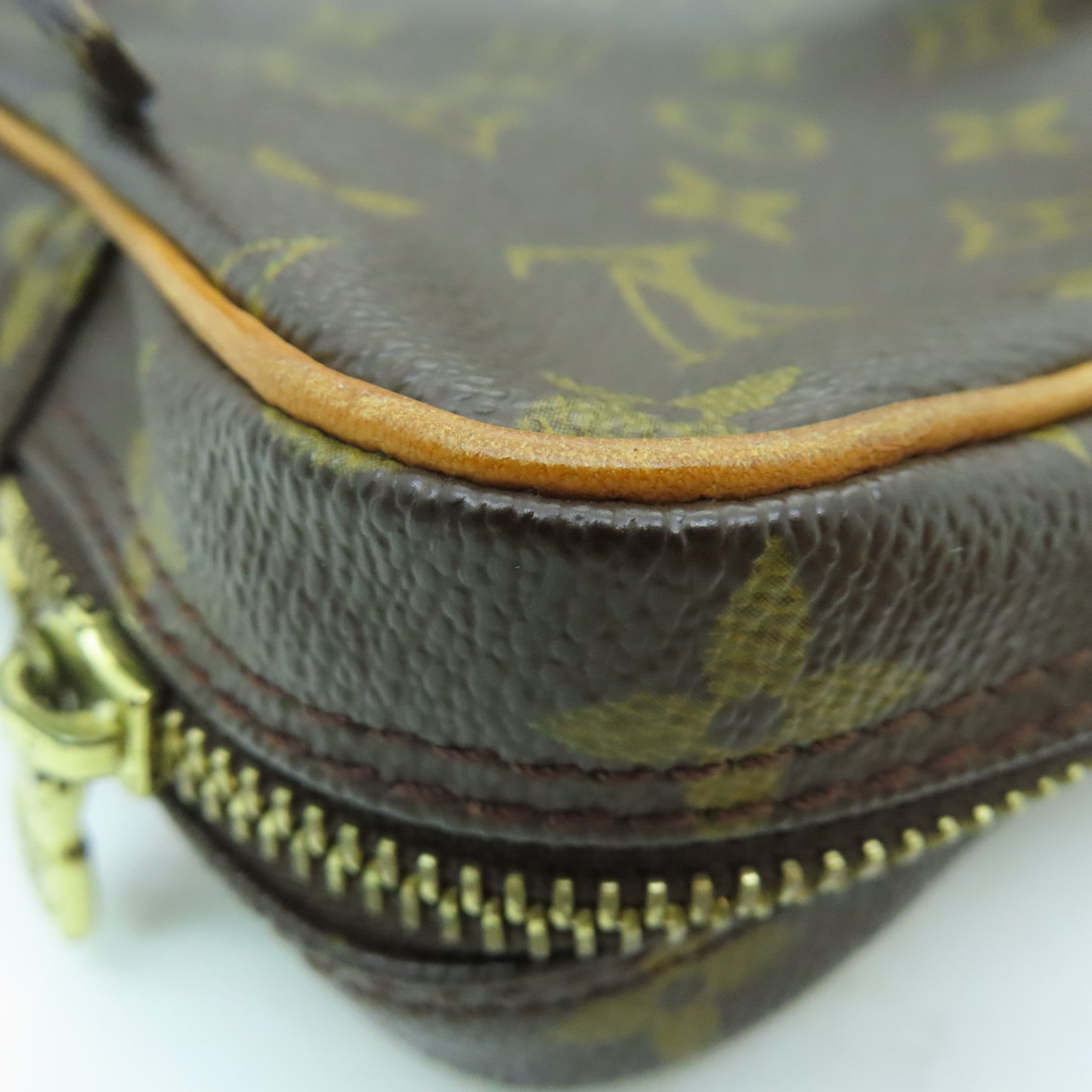 LOUIS VUITTON Monogram Danube Shoulder金扣肩背袋啡色