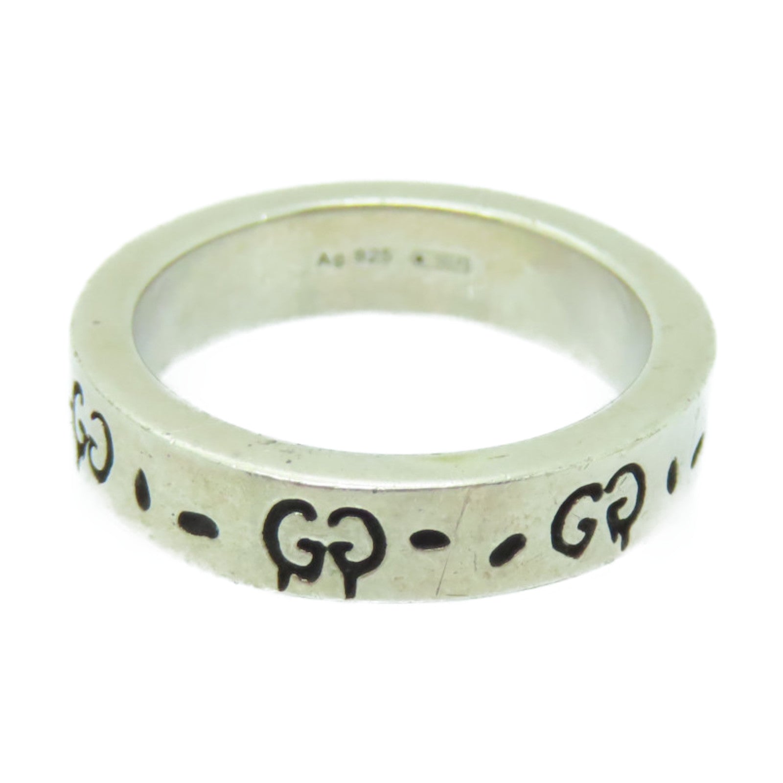 GUCCI 925纯银Ghost Ring戒指Gucci#11 US#10