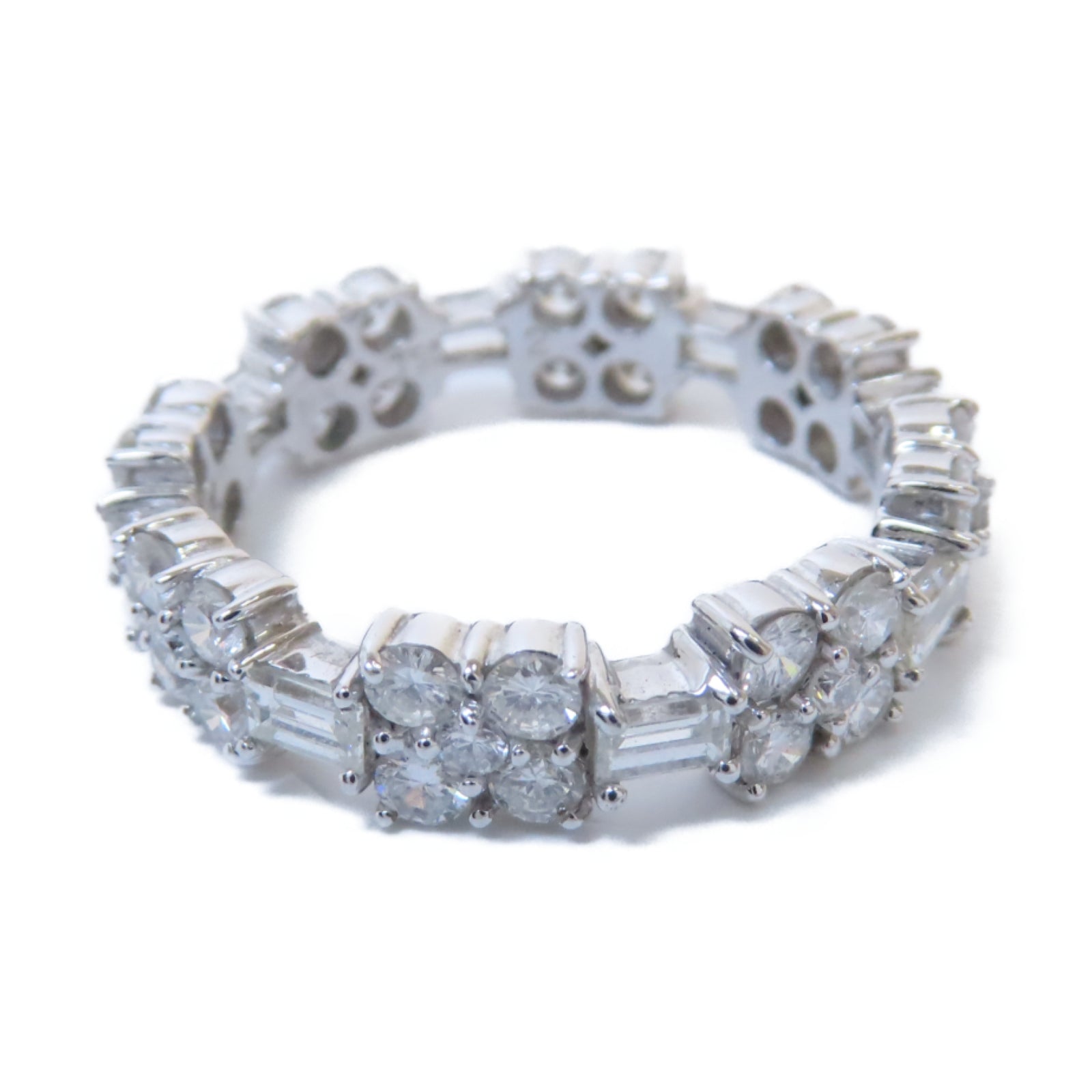 JEWELRY 18K白金Ring 2.0ct鑽石戒指US#7.5
