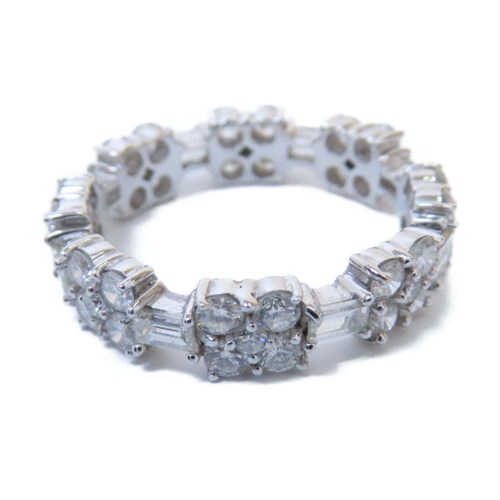 JEWELRY 18K白金Ring 2.0ct鑽石戒指US#7.5