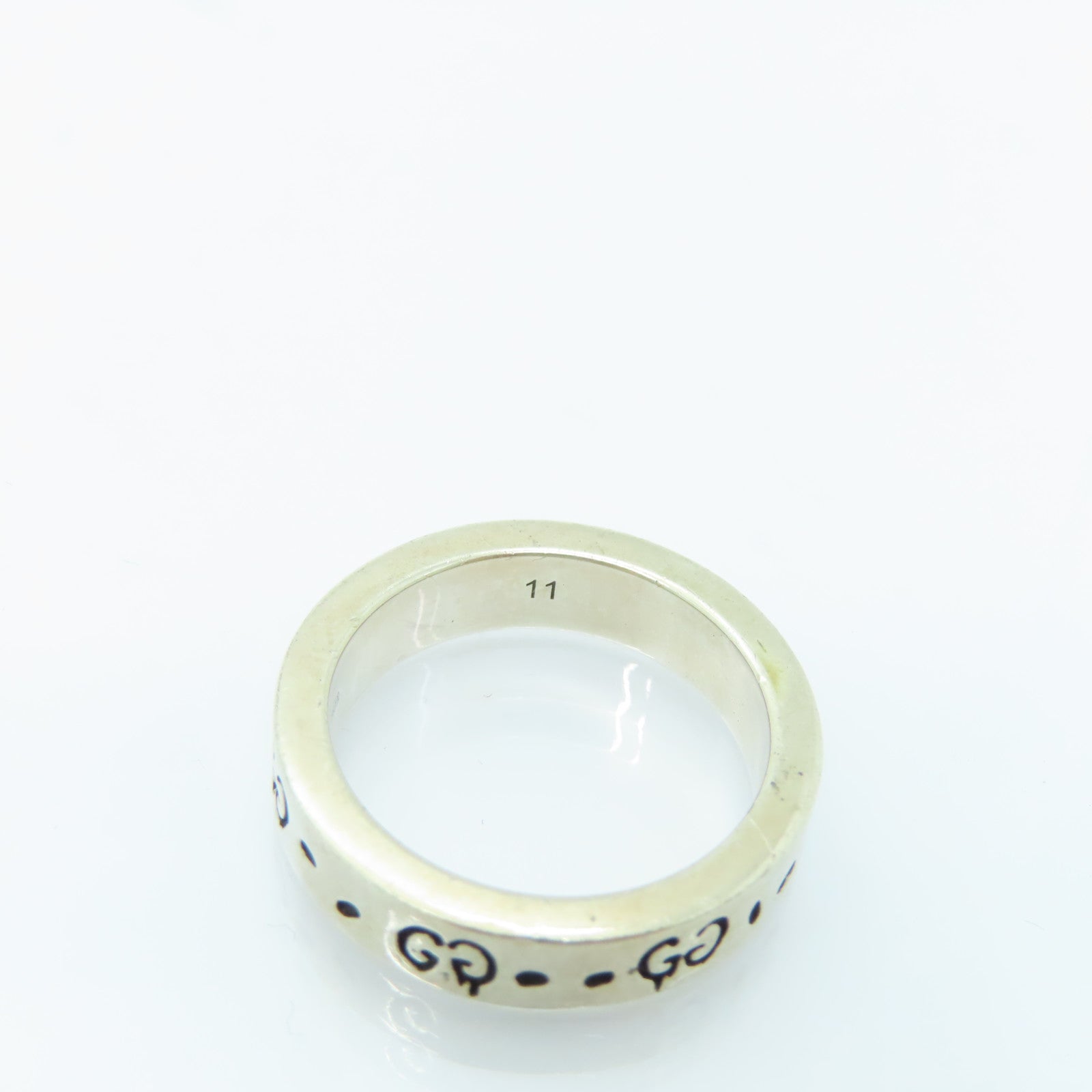 GUCCI 925纯银Ghost Ring戒指Gucci#11 US#10