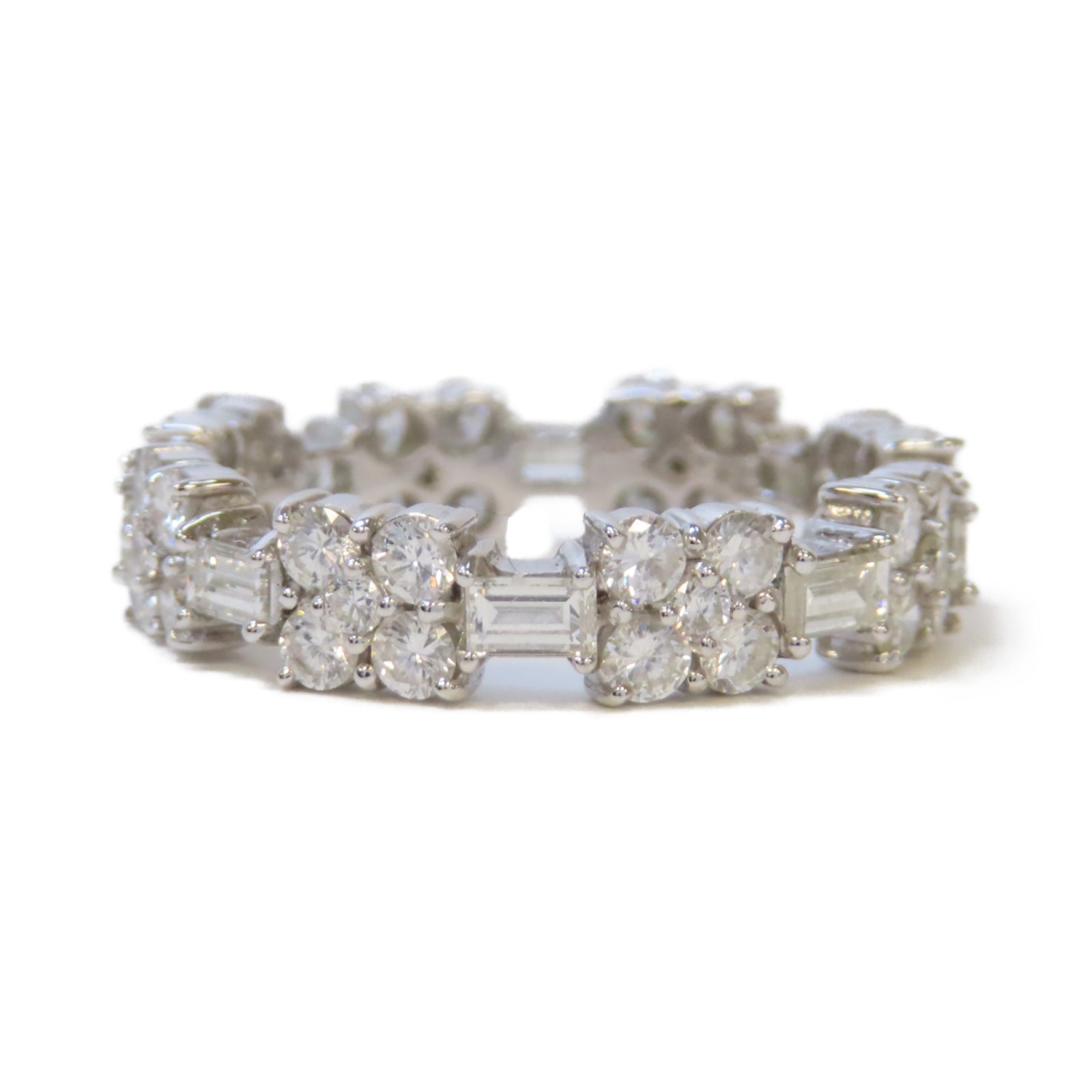JEWELRY 18K白金Ring 2.0ct鑽石戒指US#7.5