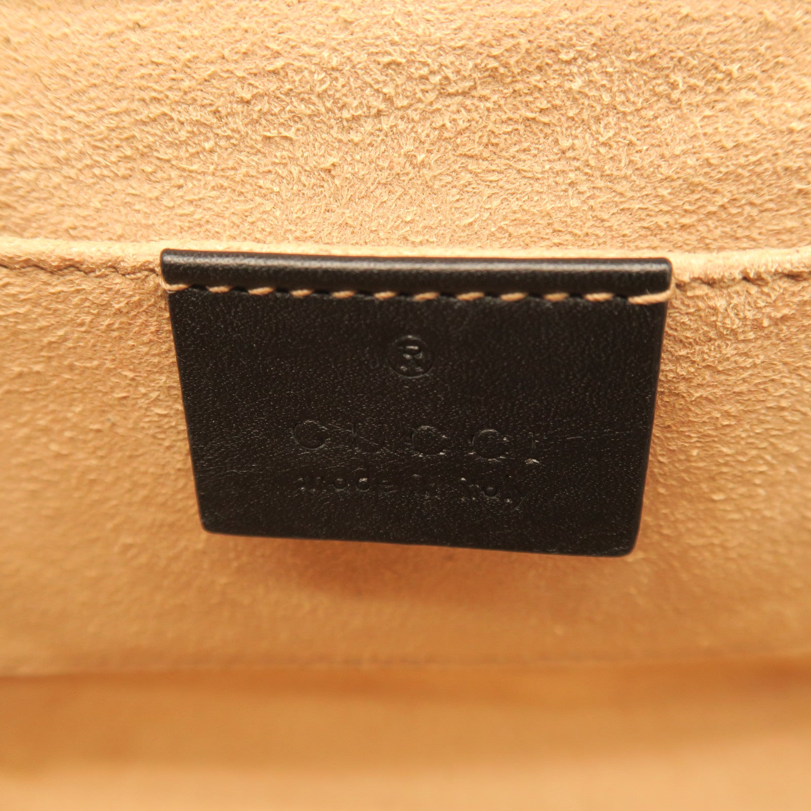 GUCCI Coated Canvas Chain Shoulder Gold Buckle Shoulder Bag Gray