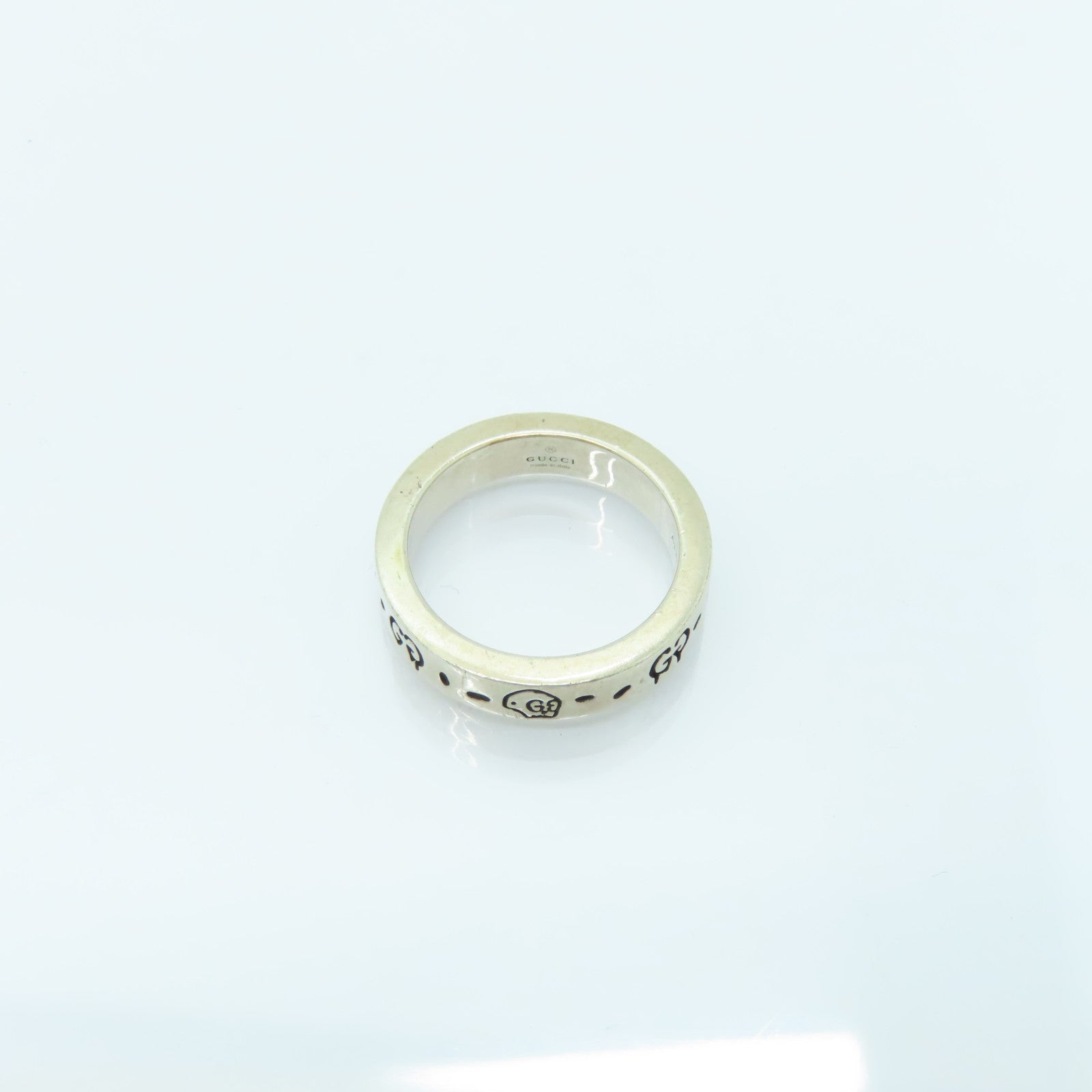 GUCCI 925纯银Ghost Ring戒指Gucci#11 US#10