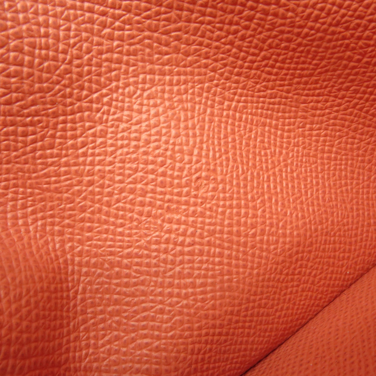HERMES 【激減優惠】Epsom皮革Bearn W Snap Wallet銀扣長銀包紅色
