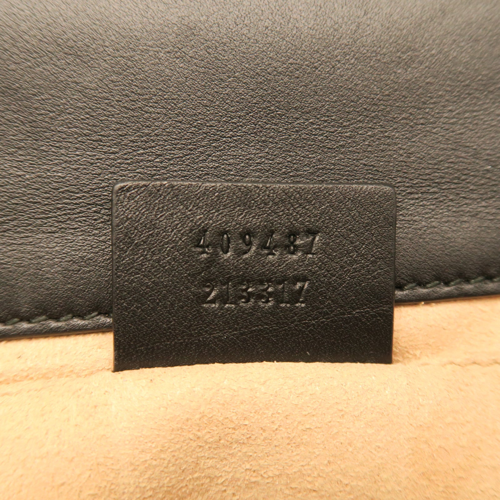 GUCCI Coated Canvas Chain Shoulder Gold Buckle Shoulder Bag Gray