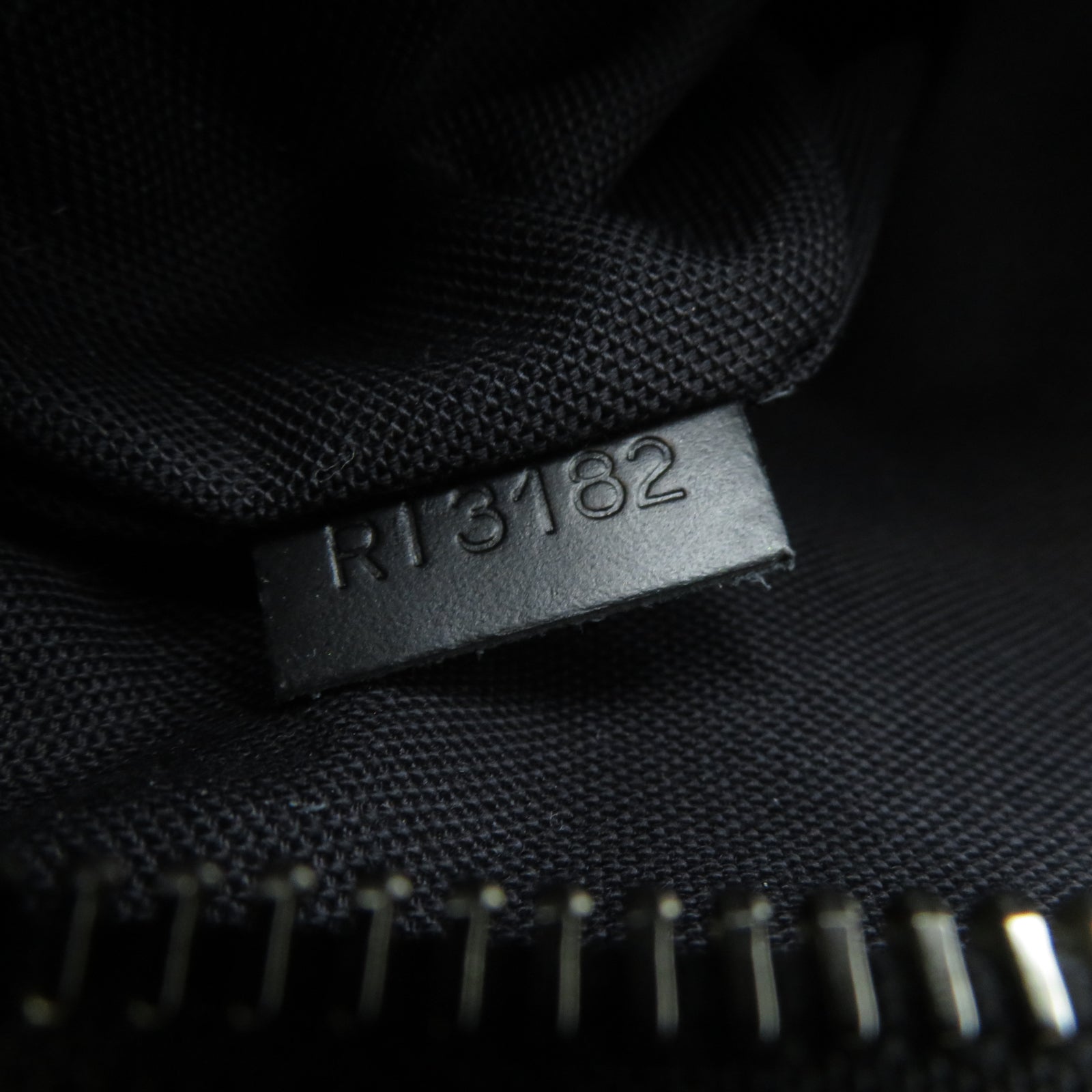 LOUIS VUITTON Damier Graphite Damier Graphite Tomas銀扣肩背袋黑色