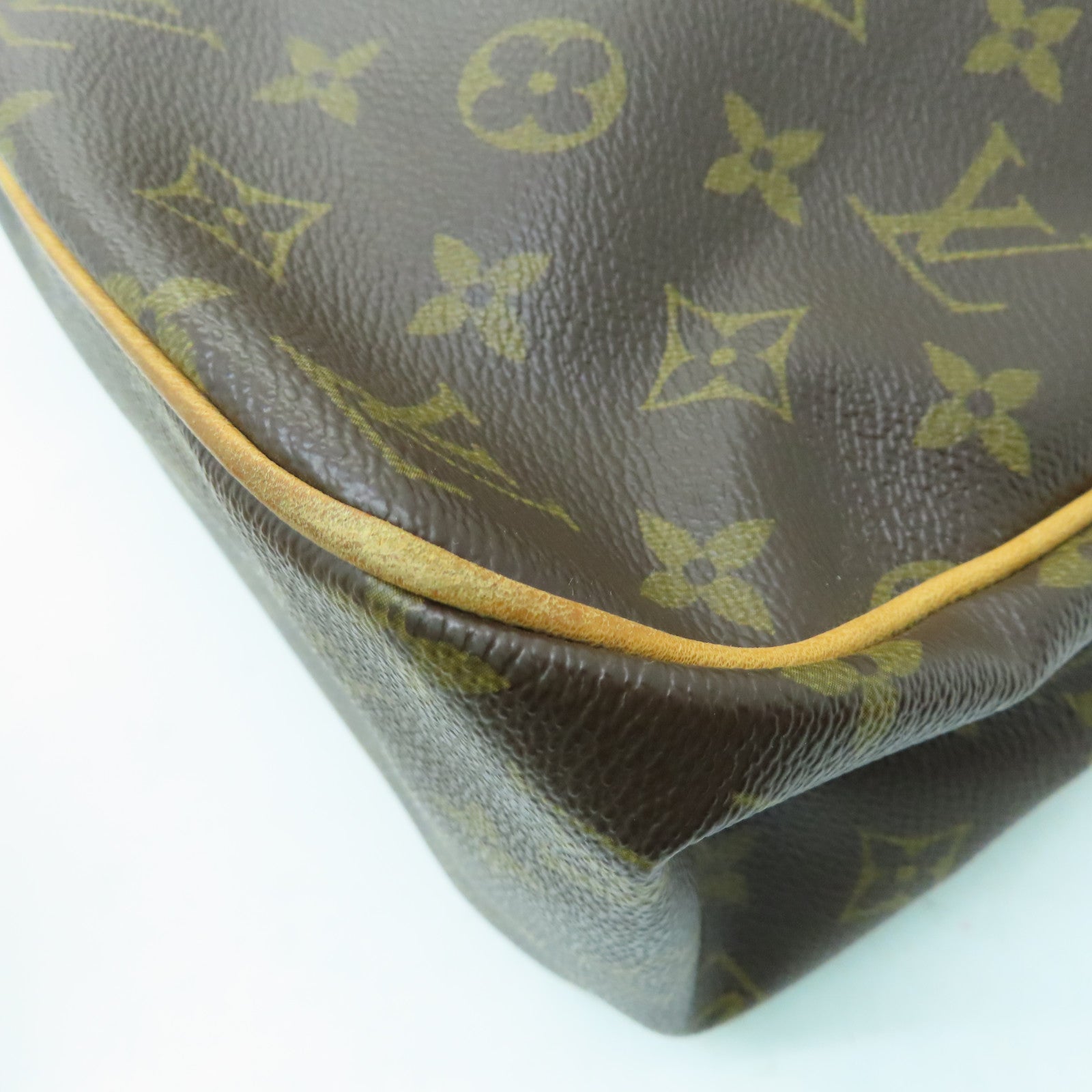 LOUIS VUITTON Monogram Batignolles Horizontal Shoulder金扣肩背袋啡色