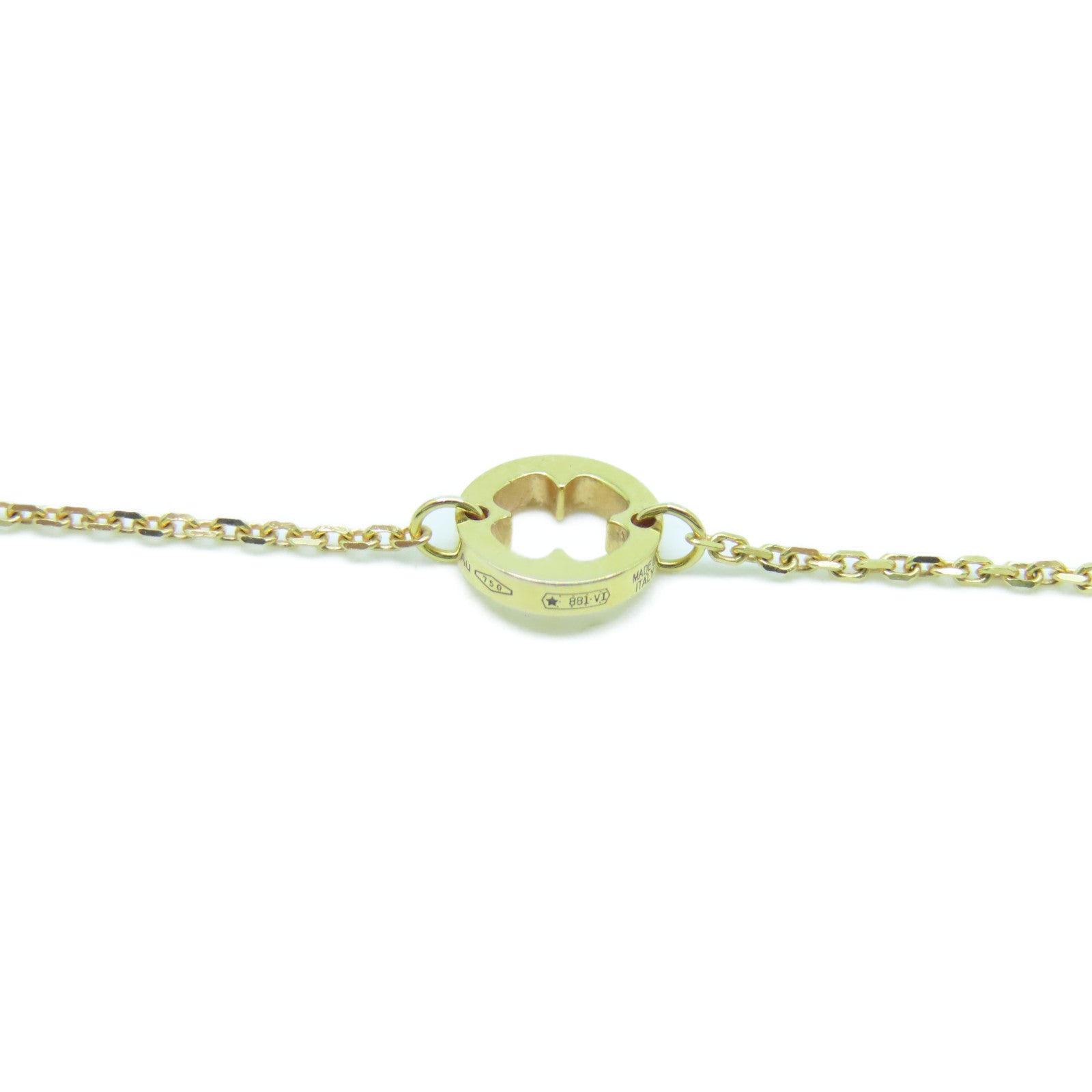 BVLGARI 18K玫瑰金Fiorever Necklace0.10ct鑽石/0.06ct鑽石項鍊