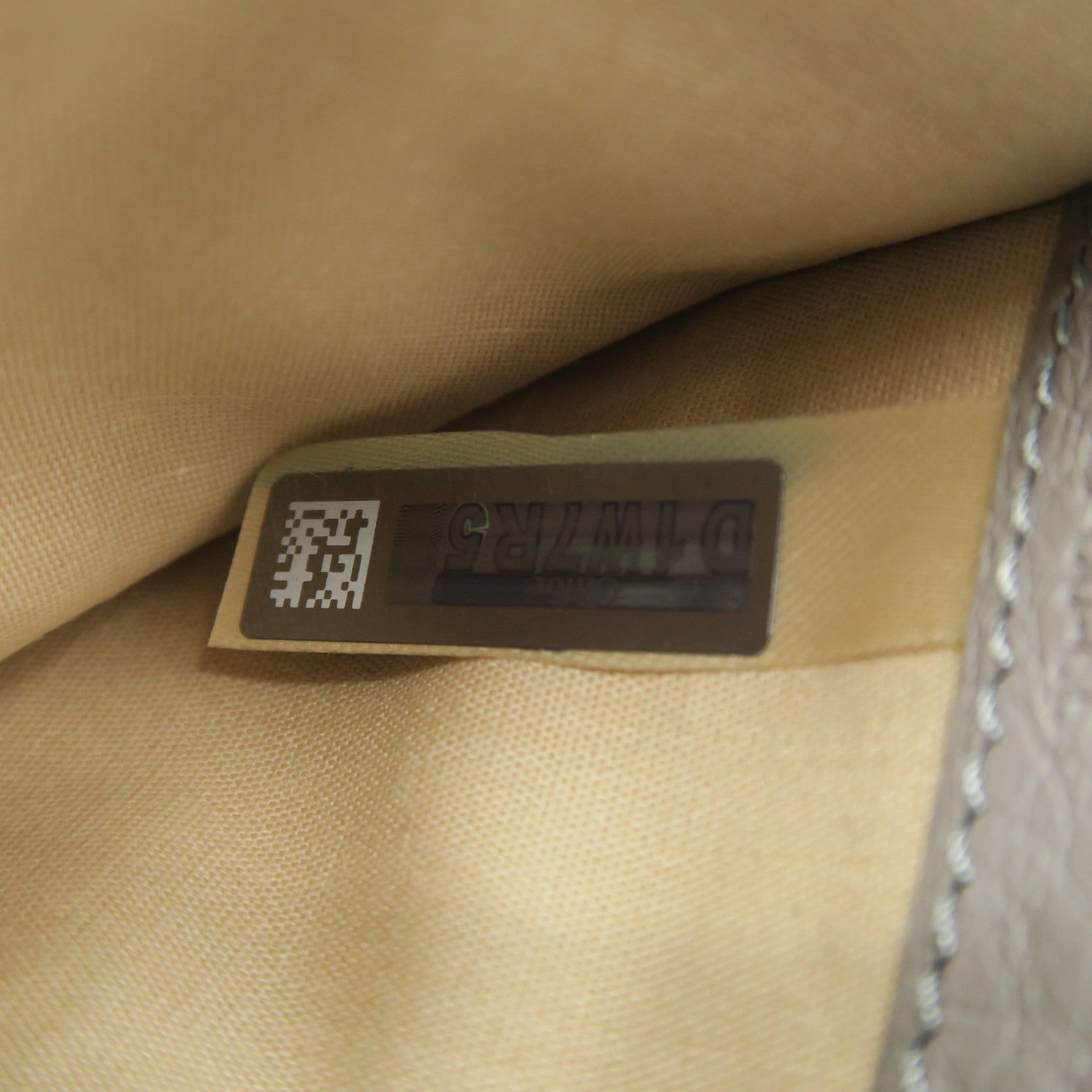 Chloe Leather Wallet Gold Buckle Gray