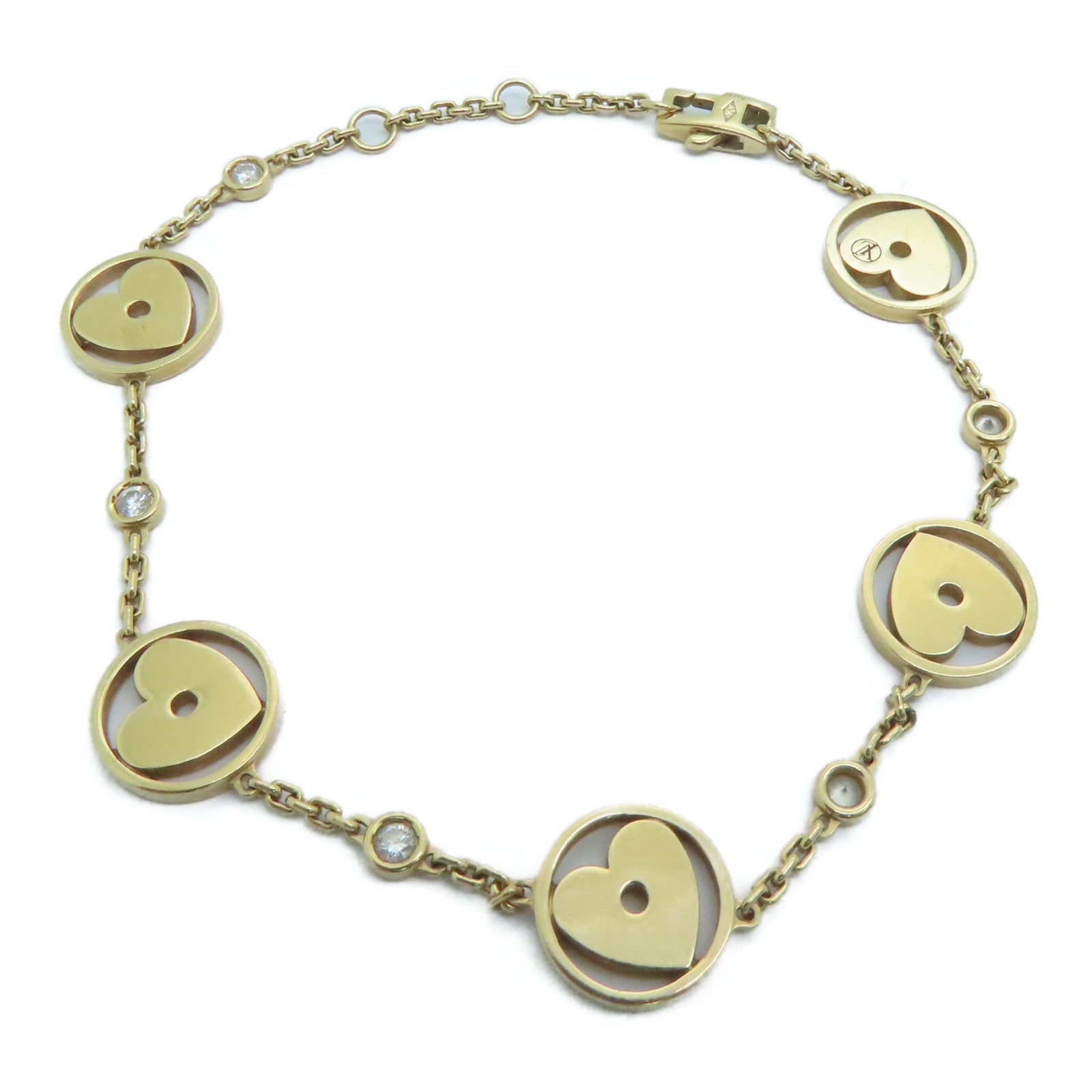 LOUIS VUITTON 【激減優惠】18K玫瑰金5P Dia Bracelet手鏈