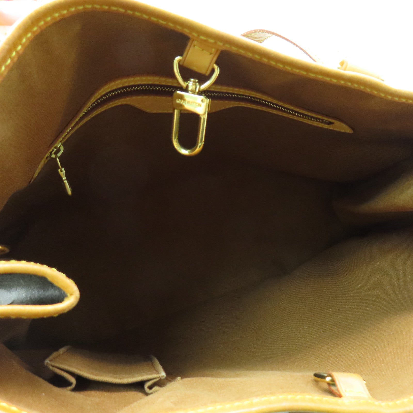 LOUIS VUITTON Monogram Batignolles Horizontal Shoulder金扣肩背袋啡色