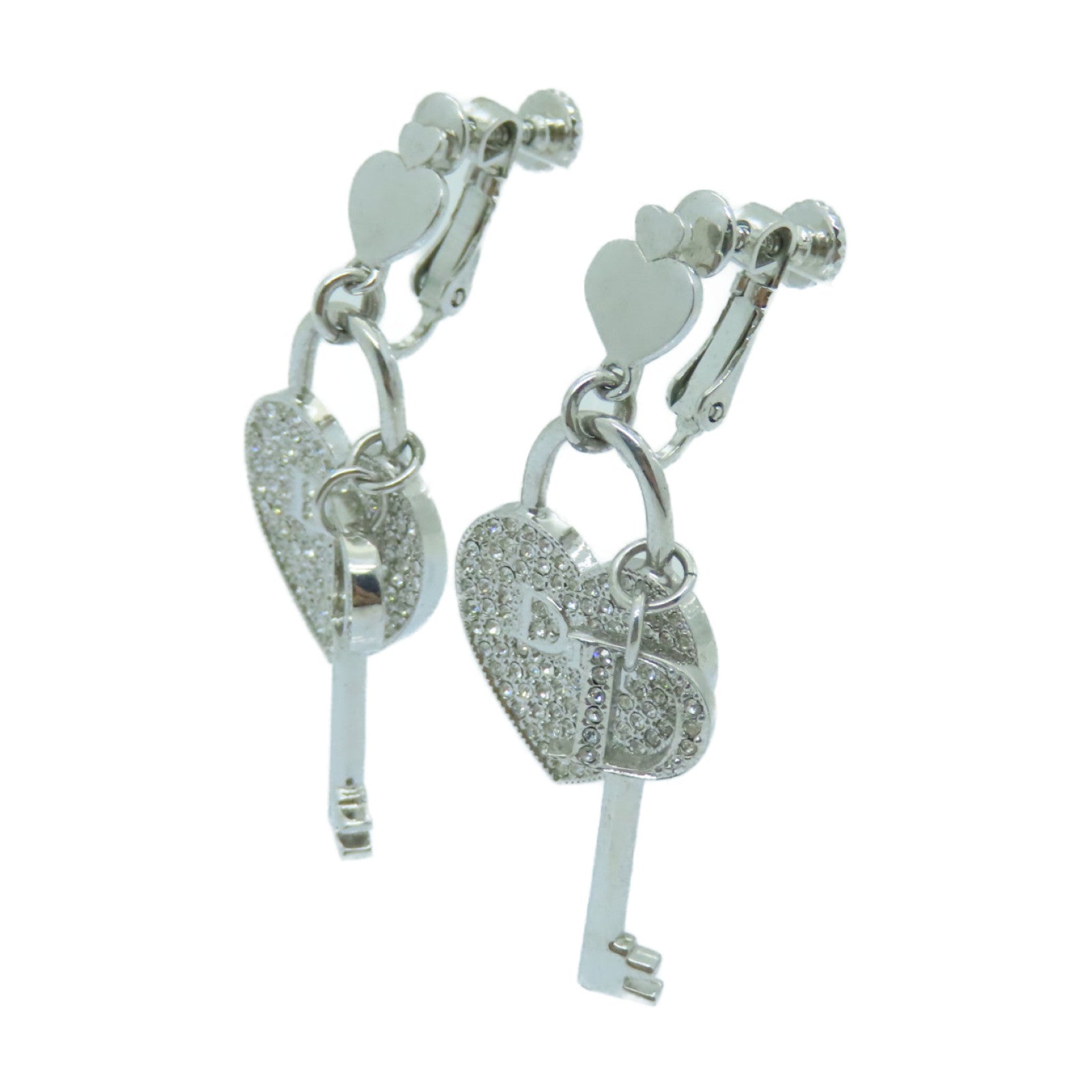 Dior 金屬Earrings耳環銀色
