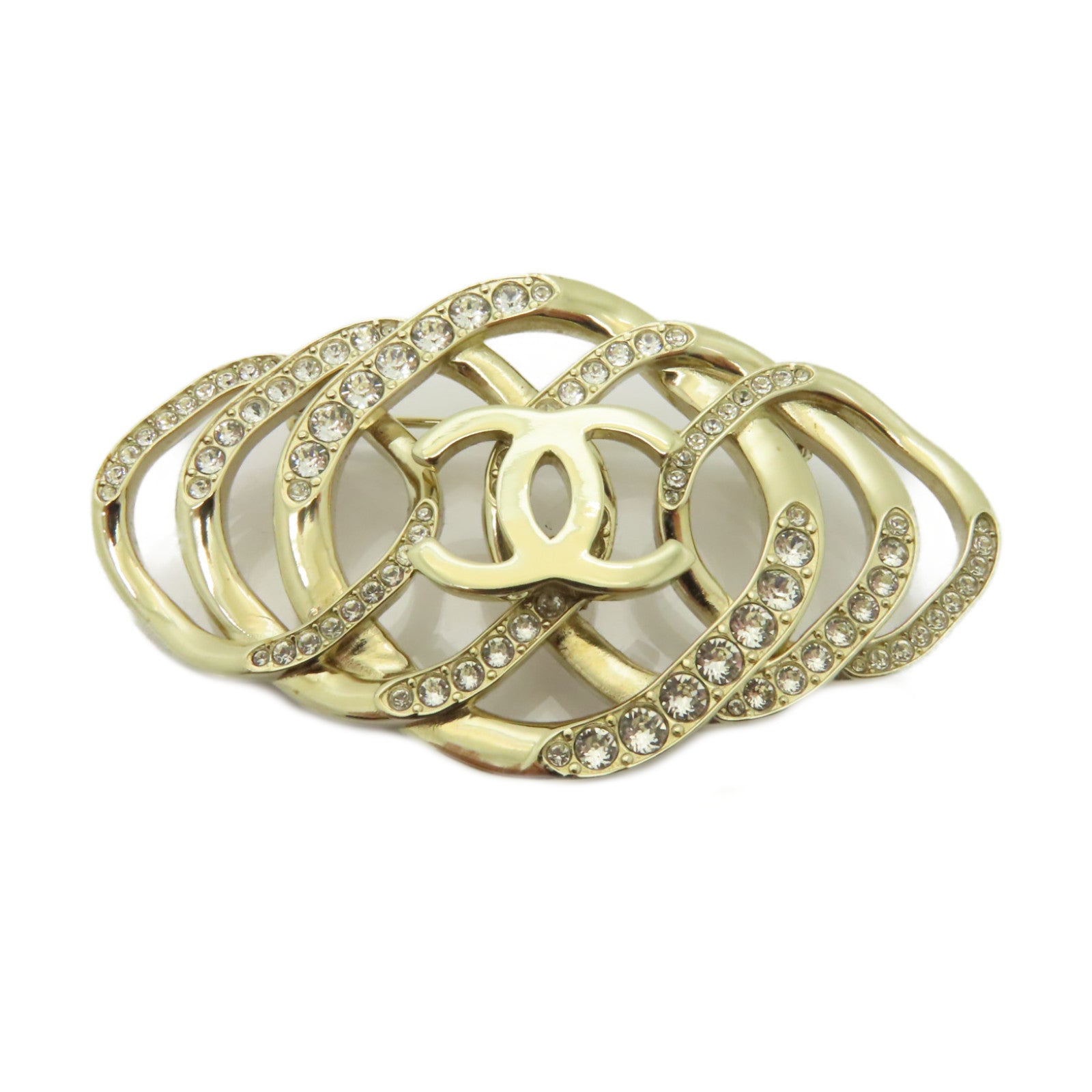 CHANEL 金屬Brooch胸針金色/銀色