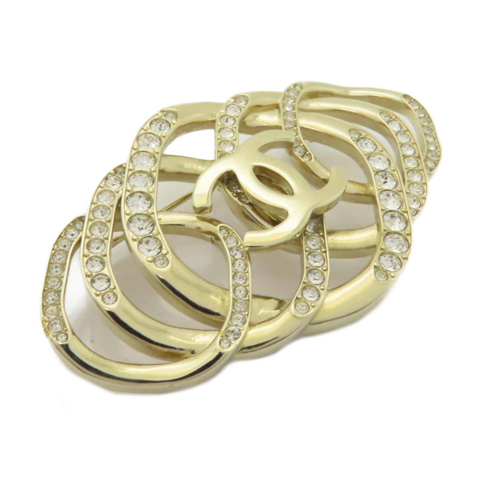 CHANEL 金屬Brooch胸針金色/銀色
