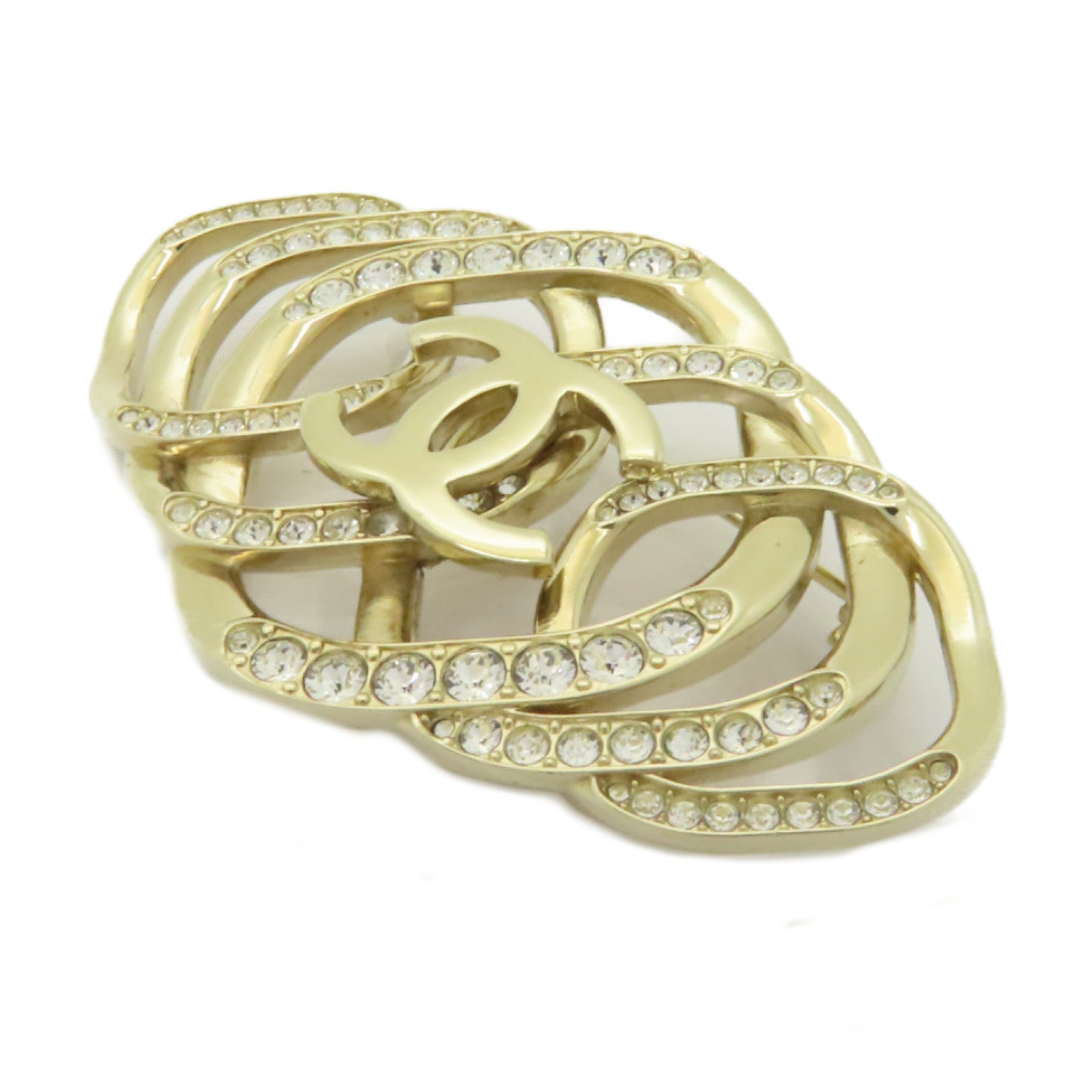 CHANEL 金屬Brooch胸針金色/銀色