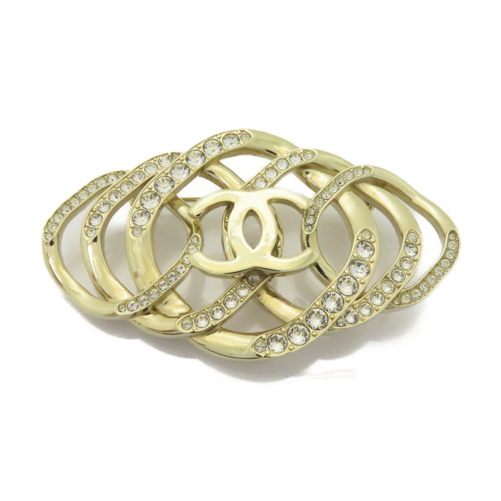 CHANEL 金屬Brooch胸針金色/銀色