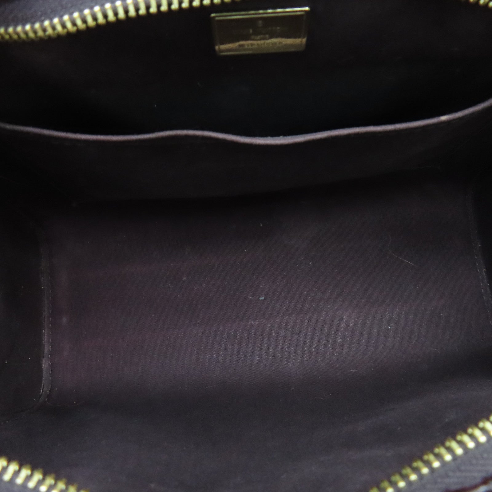 LOUIS VUITTON Monogram Vernis Brera PM金扣手挽肩背兩用袋紅色