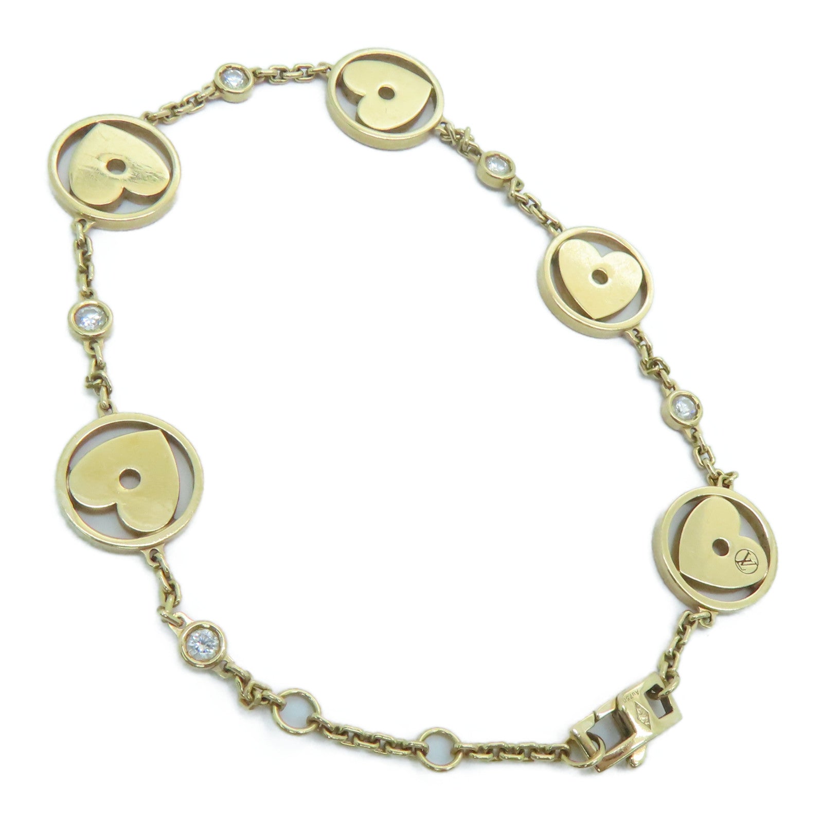 LOUIS VUITTON 【激減優惠】18K玫瑰金5P Dia Bracelet手鏈