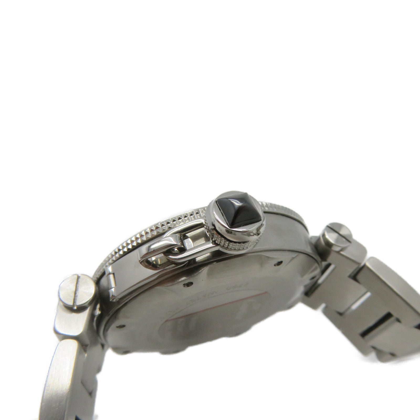 CARTIER Pasha 40mm Watch不鏽鋼自動機芯手錶黑色